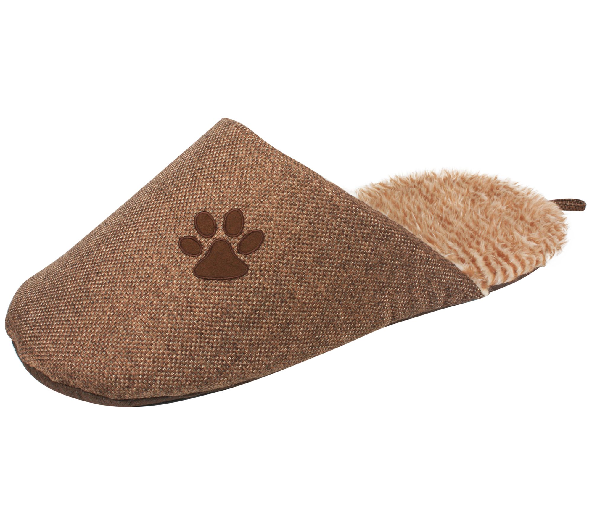Pet Life Slip-On Fashionable Slipper Dog Bed