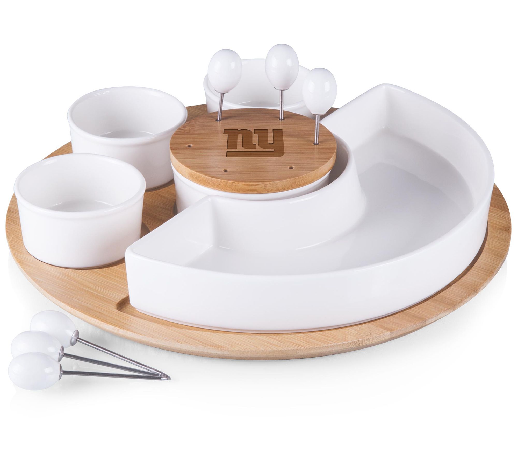 NFL Symphony Appetizer Serving Tray Set