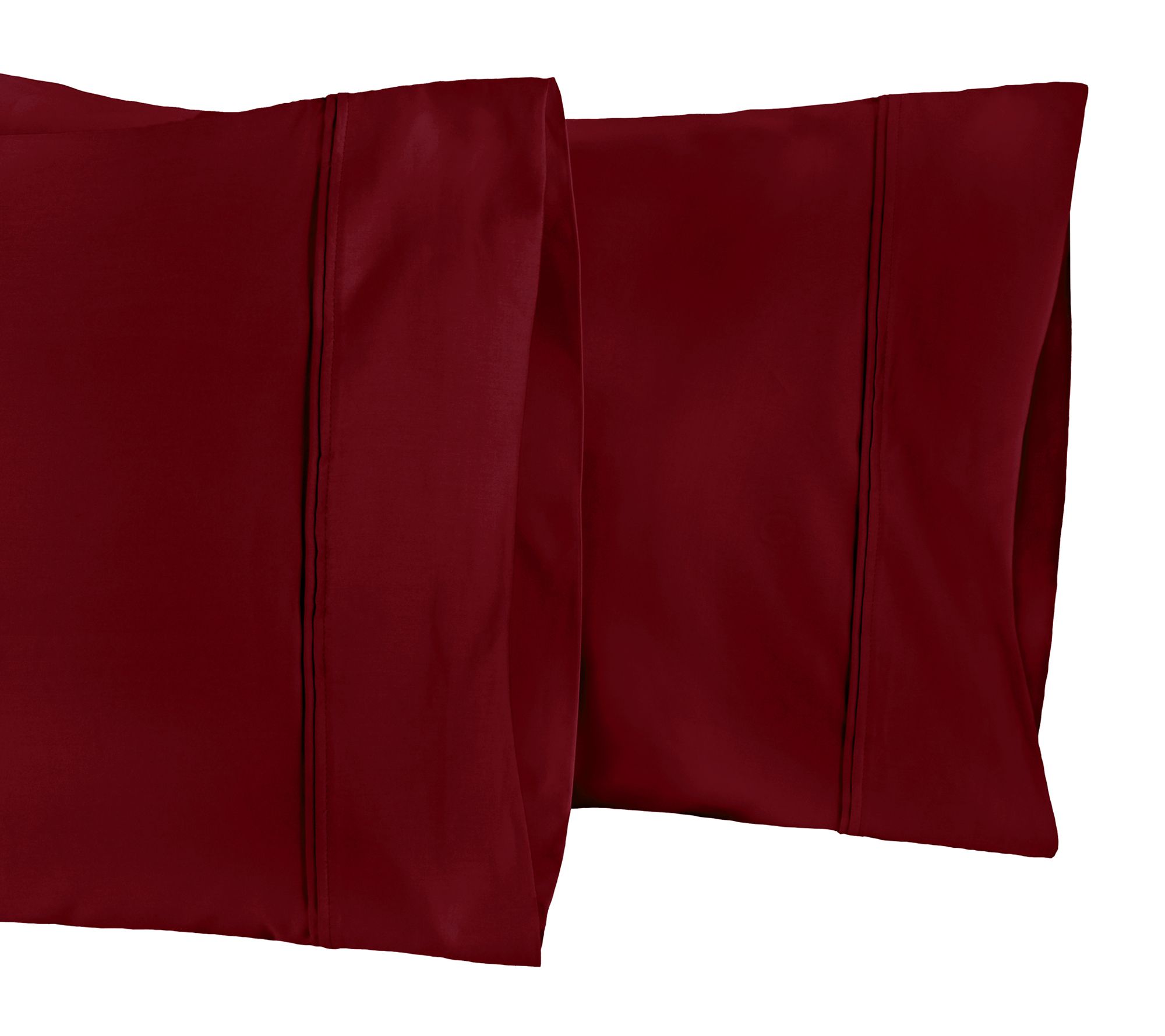 Superior 1200-TC Egyptian Cotton Solid StandardPillowcase Set
