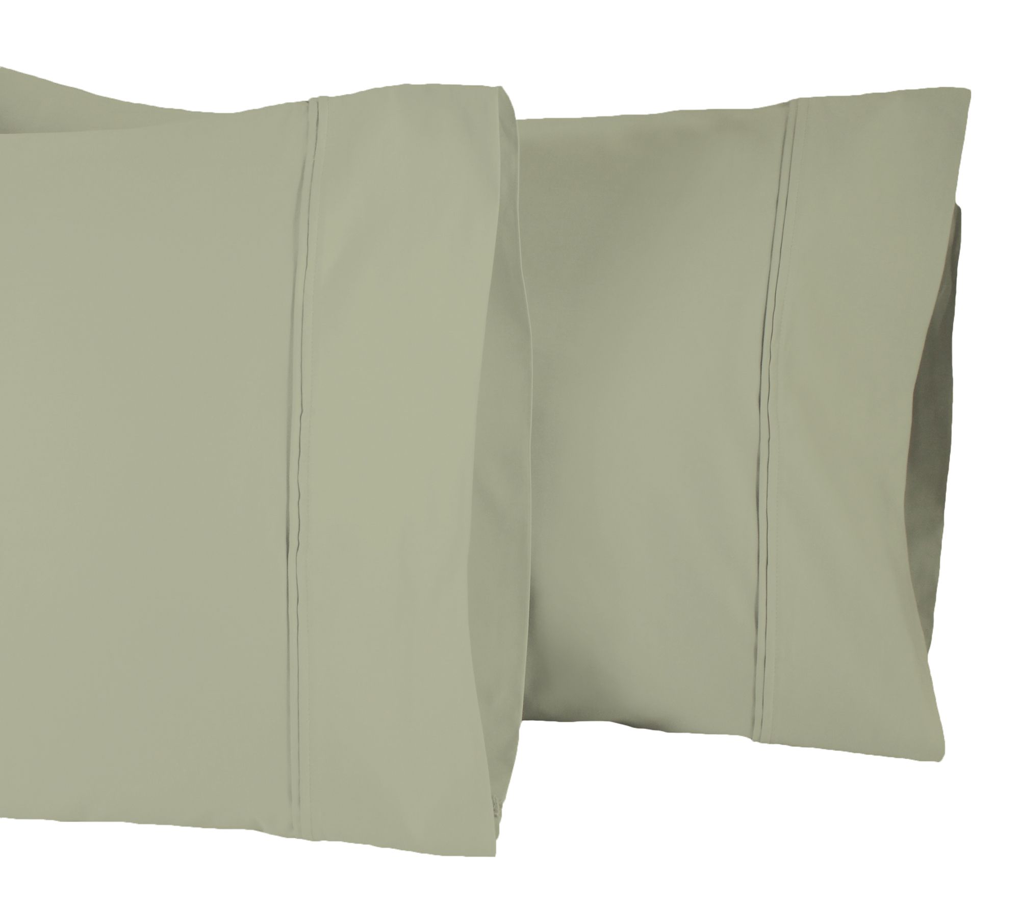 Superior 1200-TC Egyptian Cotton Solid StandardPillowcase Set
