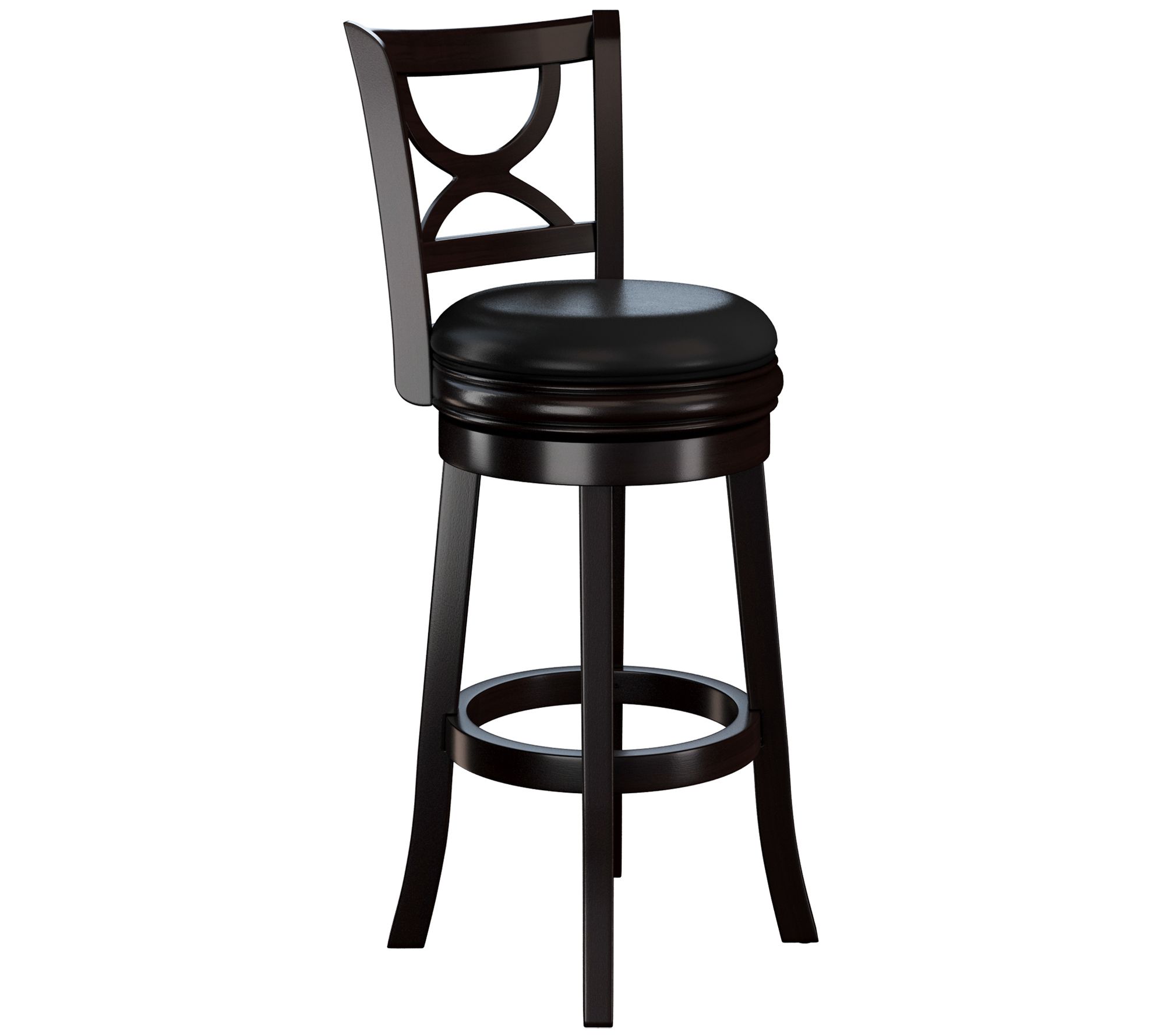 Pure Garden HighBack Swivel Bar Stool 29" CounterHeight