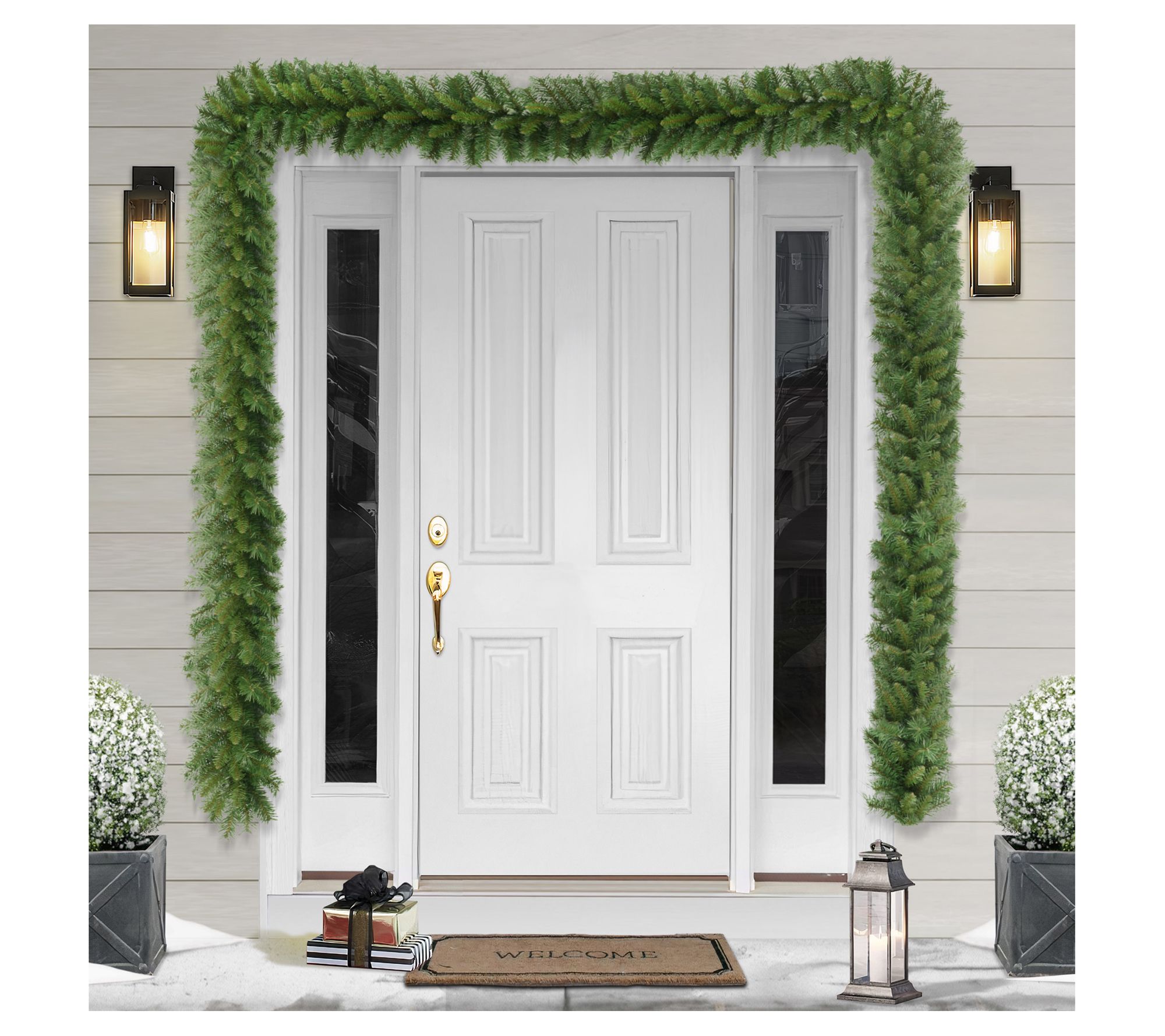 Puleo 20ft x 10in Round Valley Pine Artificialarland