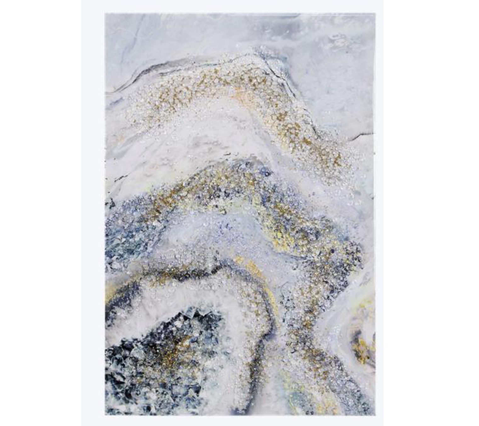 Young's Coastal Canvas Wall Ar t w/Acrylic Sto ne on the Surfa