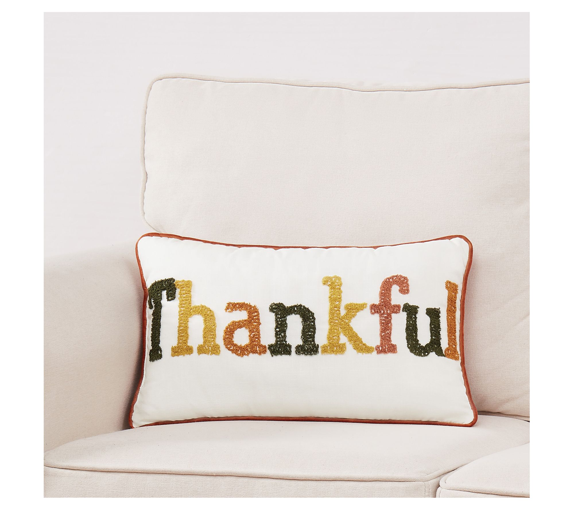 Truly Soft Thankful 12x20 Decorative Pillow