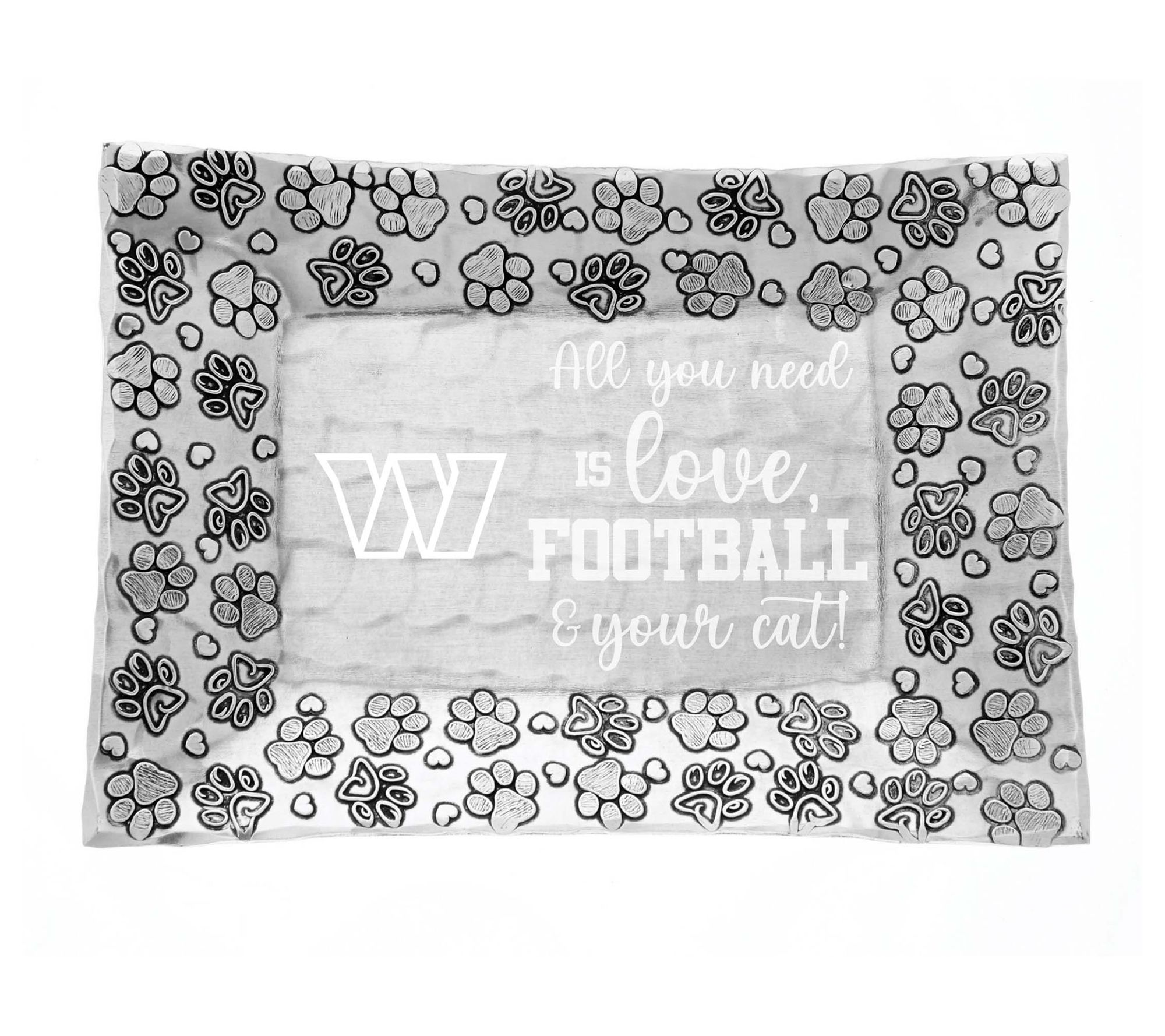 Wendell August NFL Expressions Pet Cat Tray