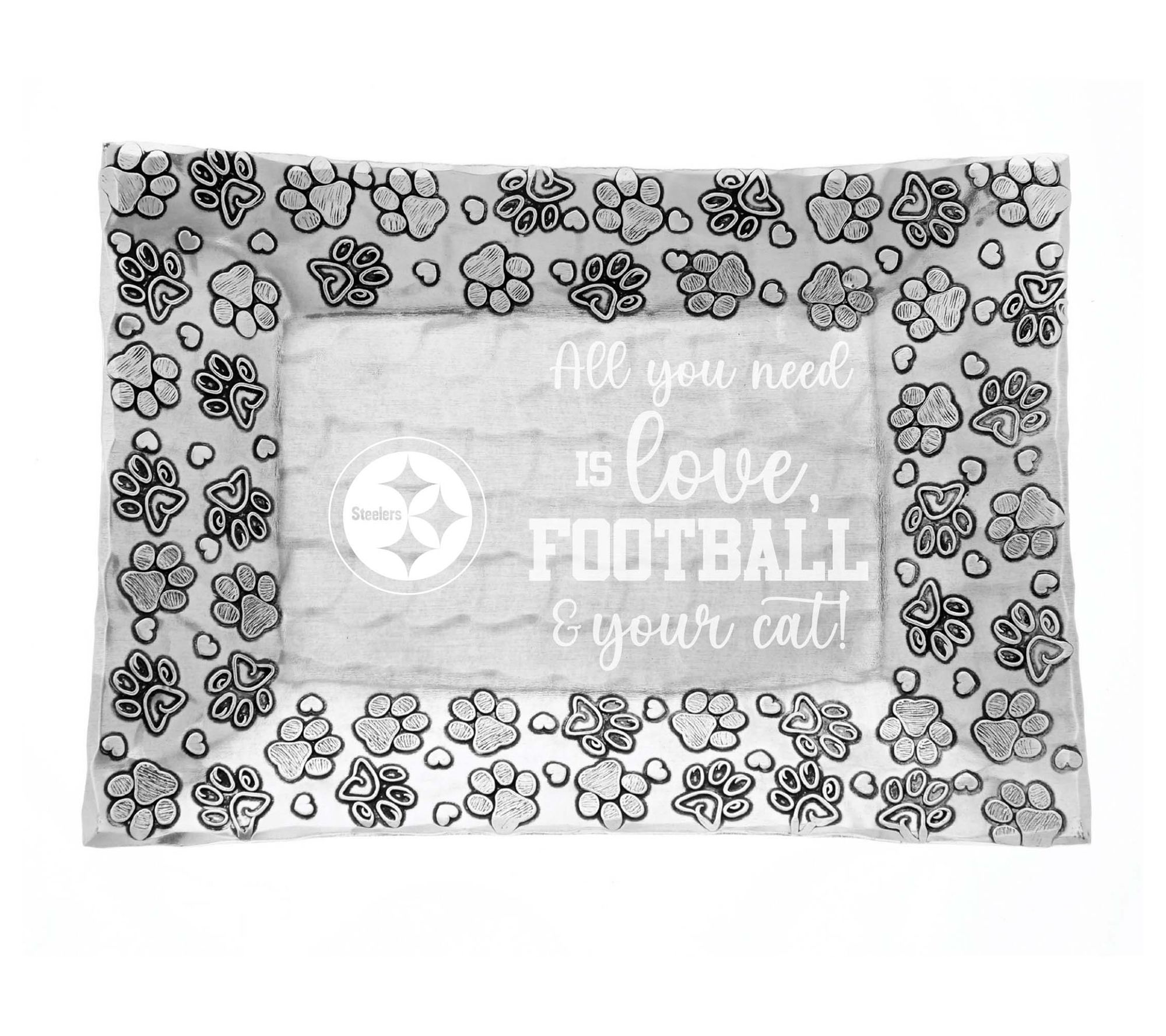 Wendell August NFL Expressions Pet Cat Tray