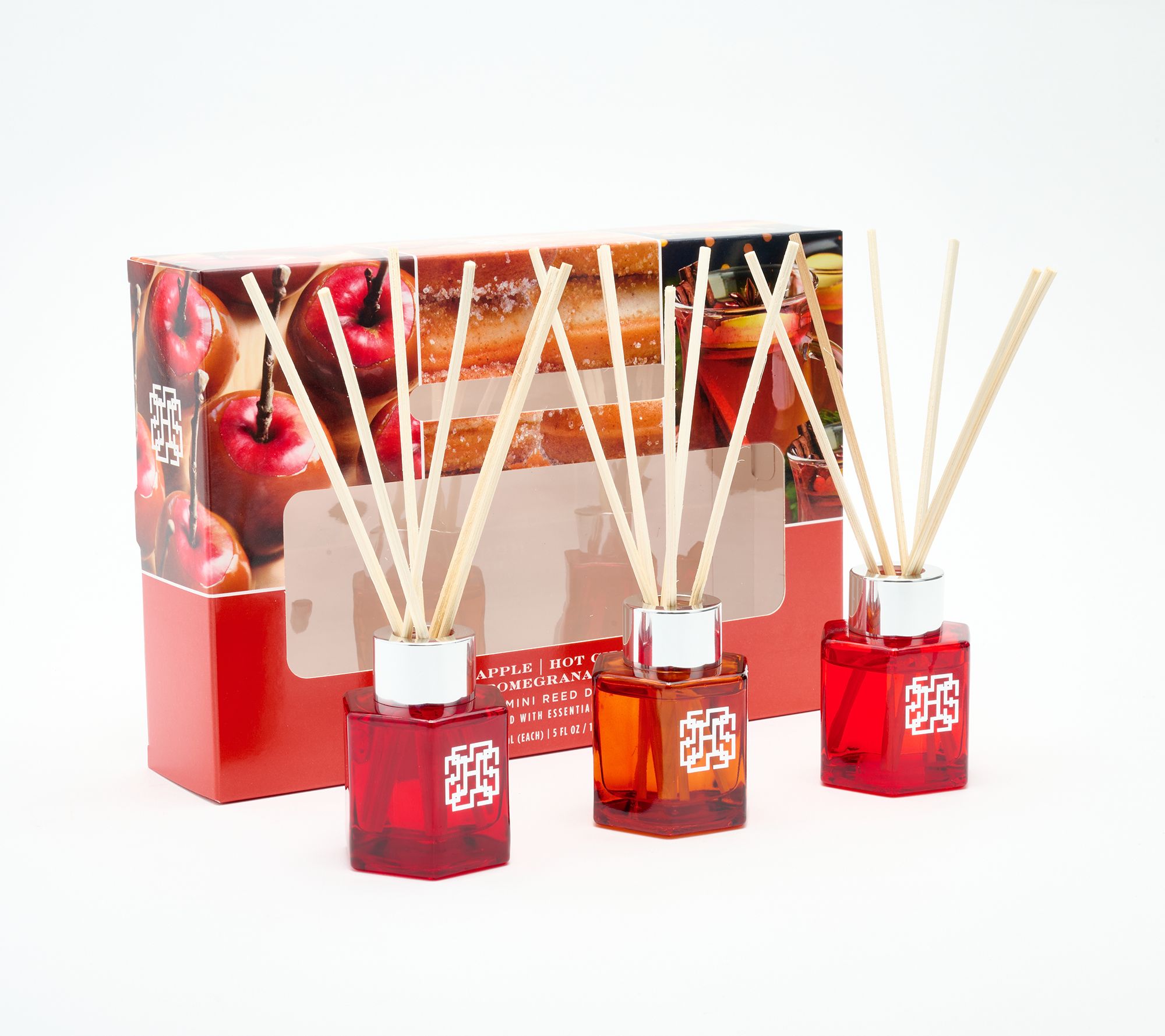 HomeWorx by Slatkin + Co. S/3 Trip to the Cider Mill Mini Reeds