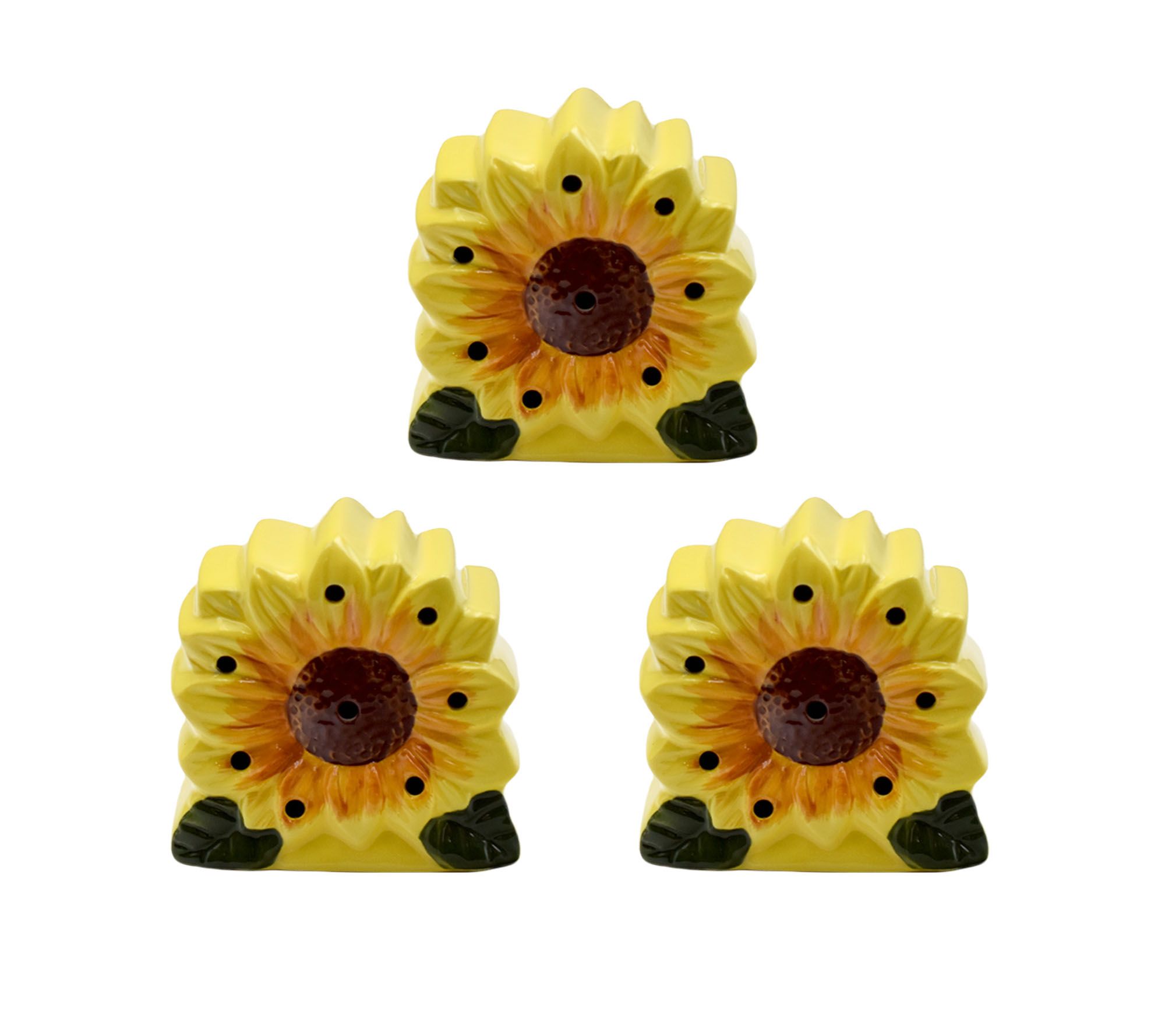 Temp-tations Seasonal Set of 3 Illuminated Mini Sit Abouts