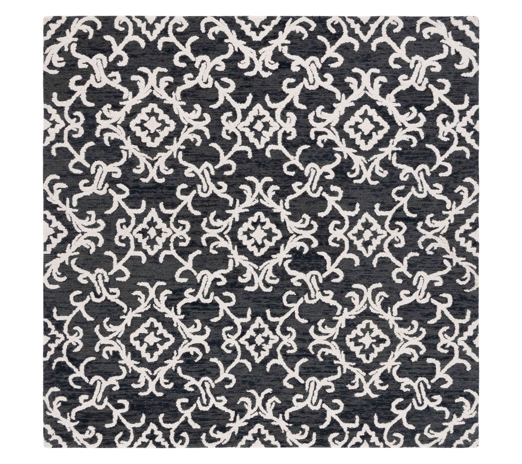 Blossom 104 Hand Tufted Wool 6' x 6' Square Rugby Valerie