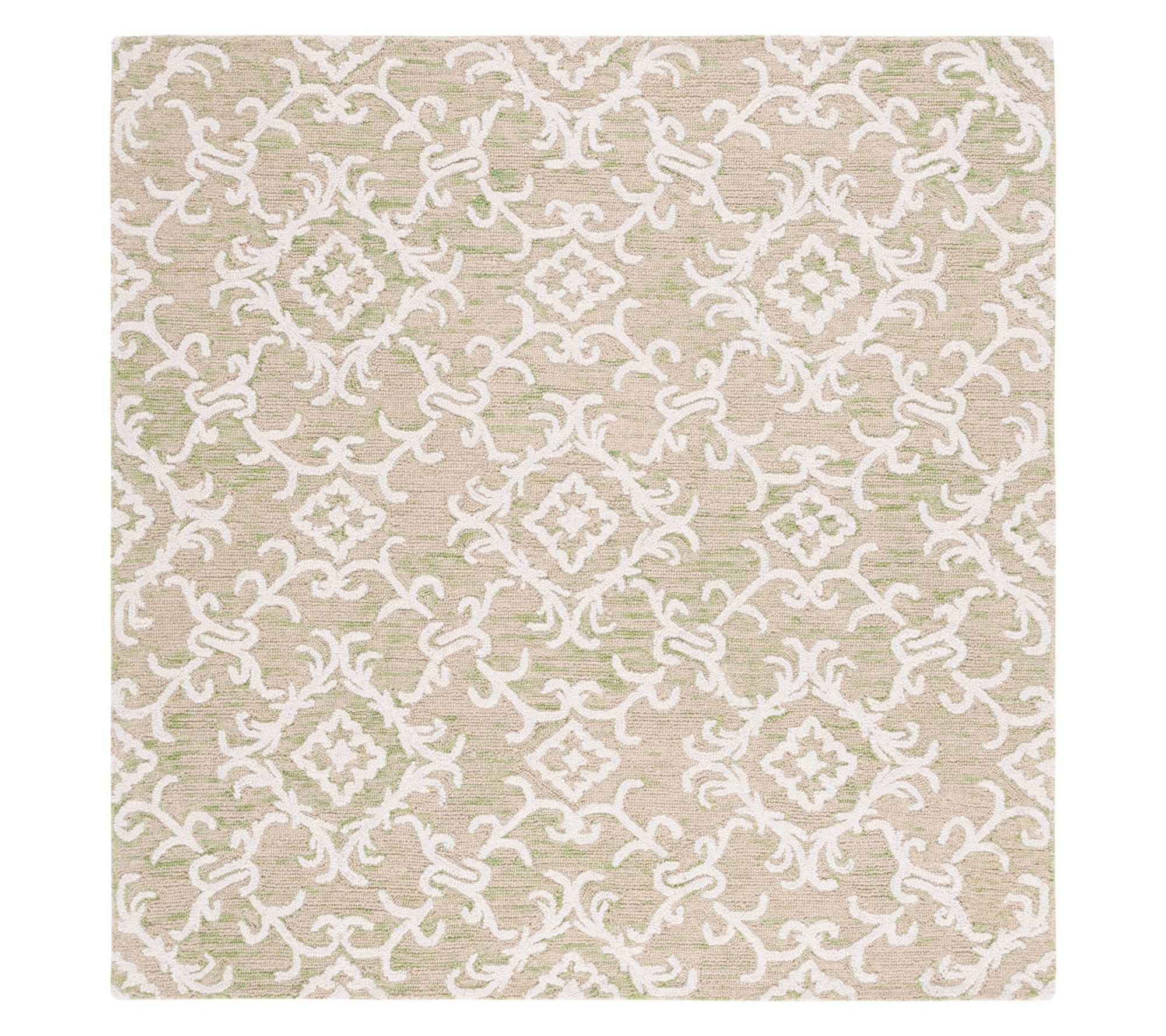 Blossom 104 Hand Tufted Wool 6' x 6' Square Rugby Valerie