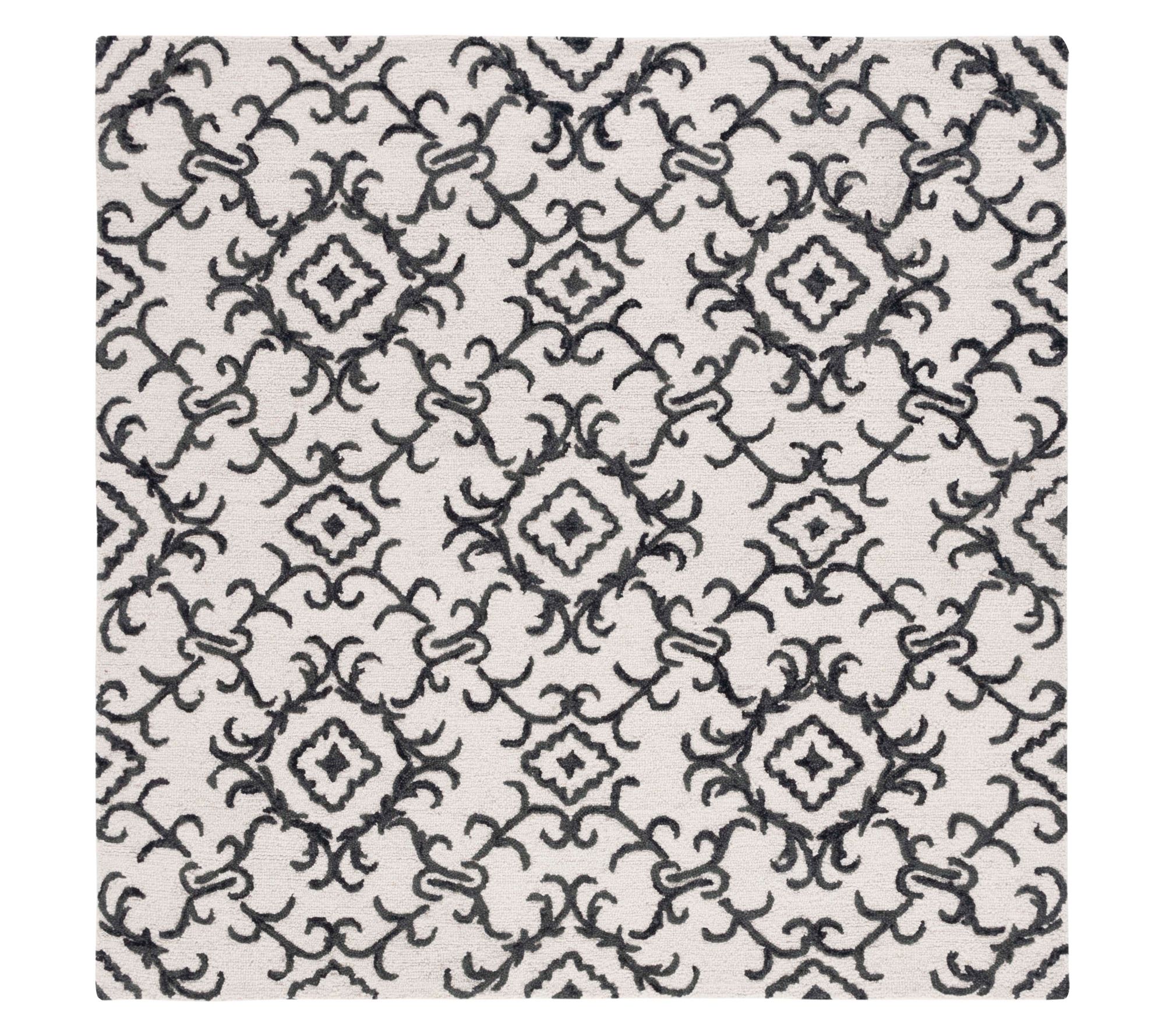 Blossom 104 Hand Tufted Wool 6' x 6' Square Rugby Valerie