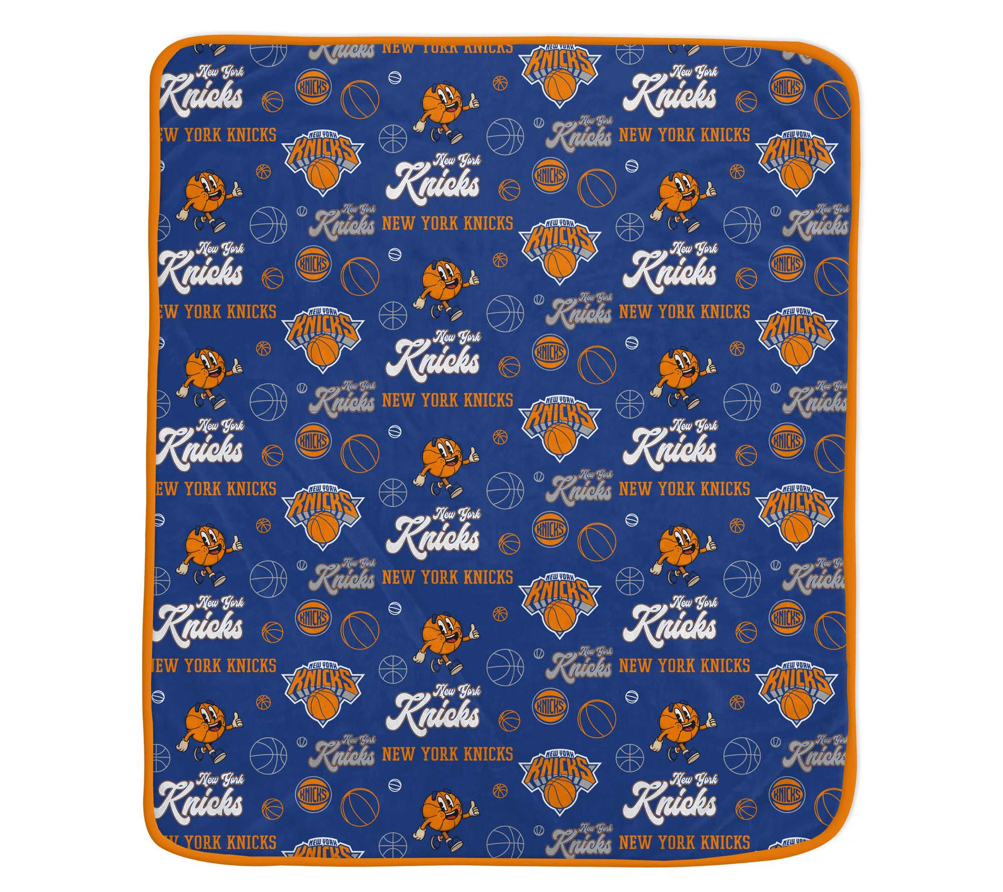 Pegasus Sports NBA Retro Mascot Repeat Cozy Blanket