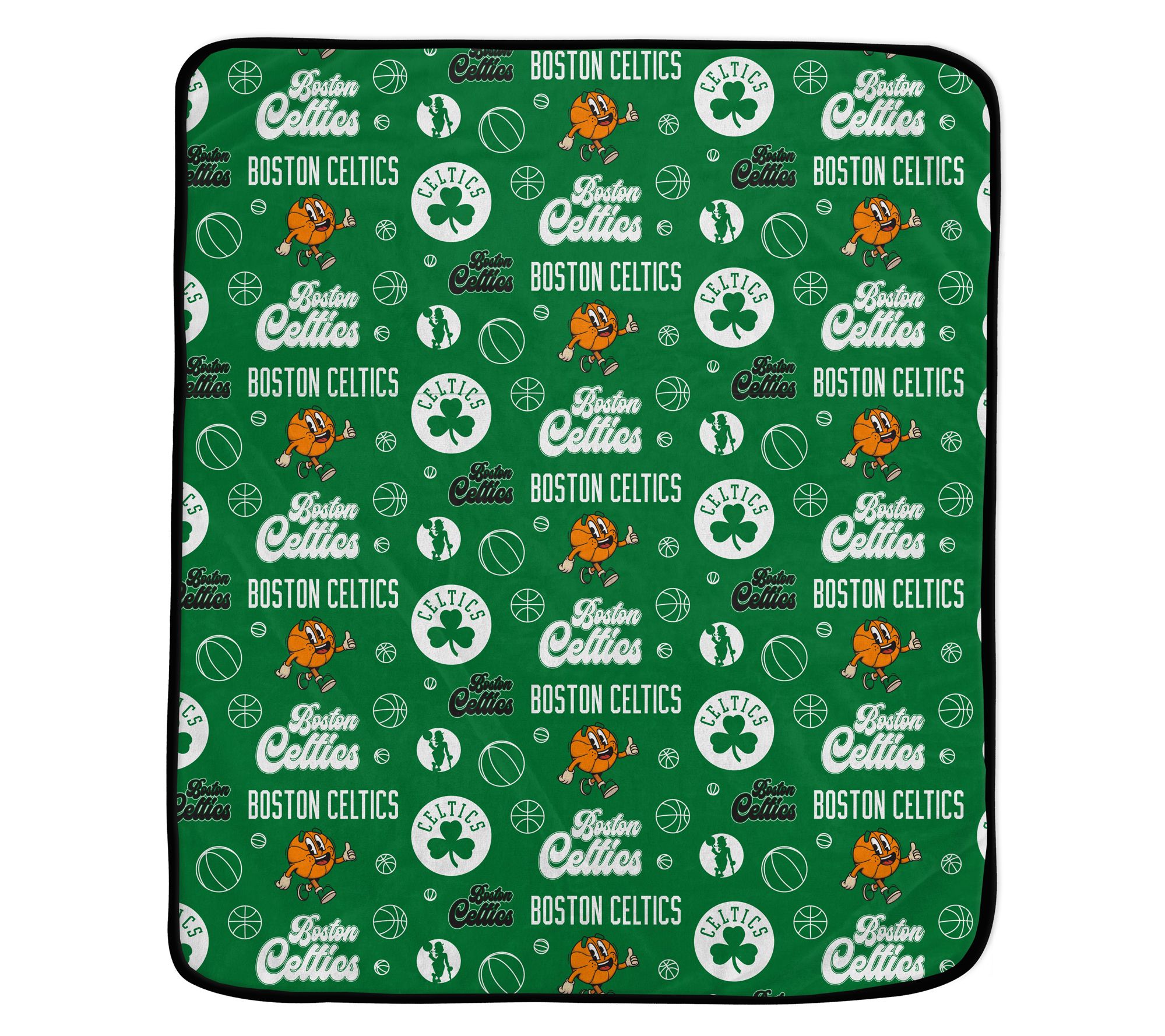 Pegasus Sports NBA Retro Mascot Repeat Cozy Blanket