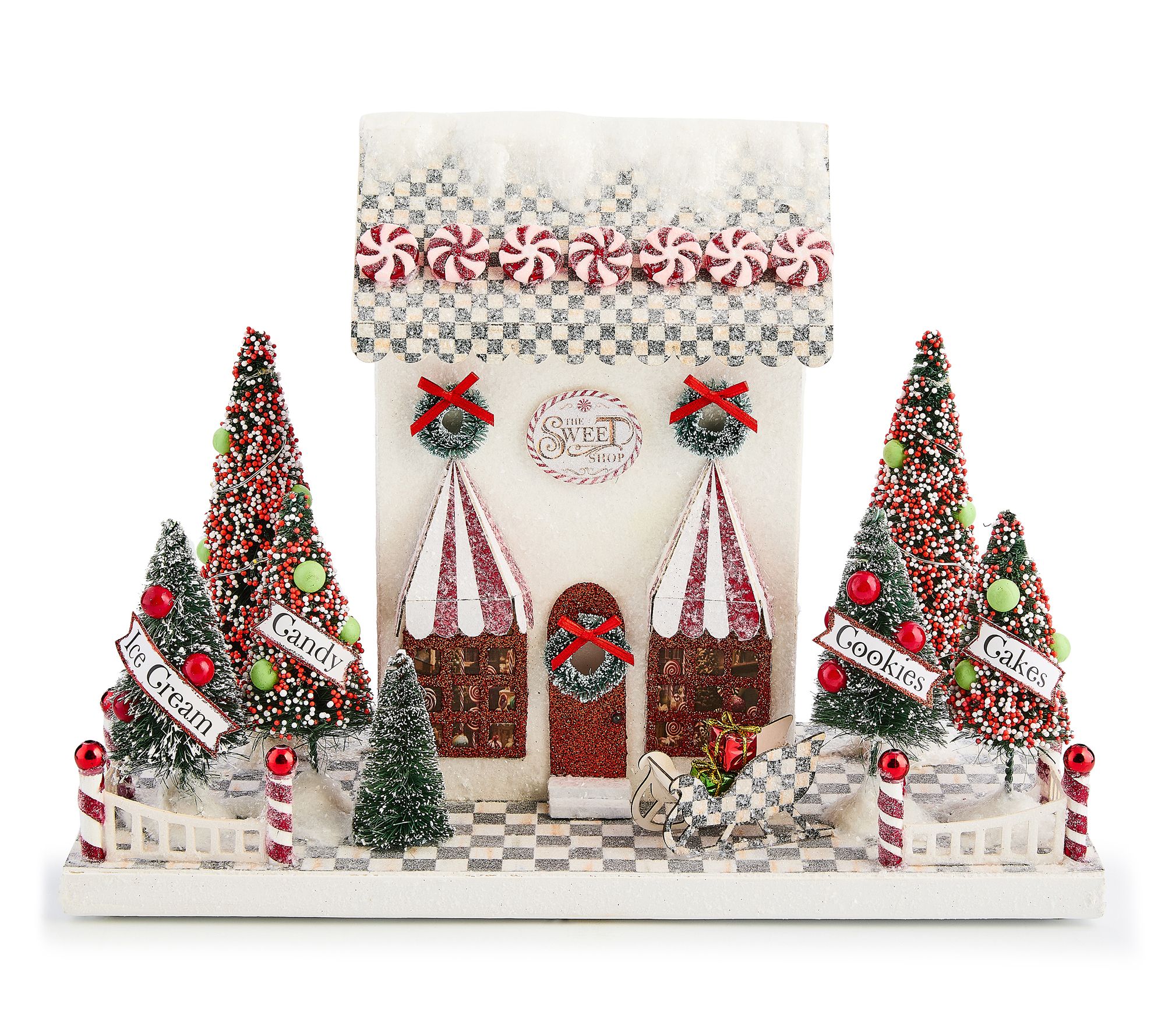 MacKenzie-Childs Check It Out Illuminated PaperHouse