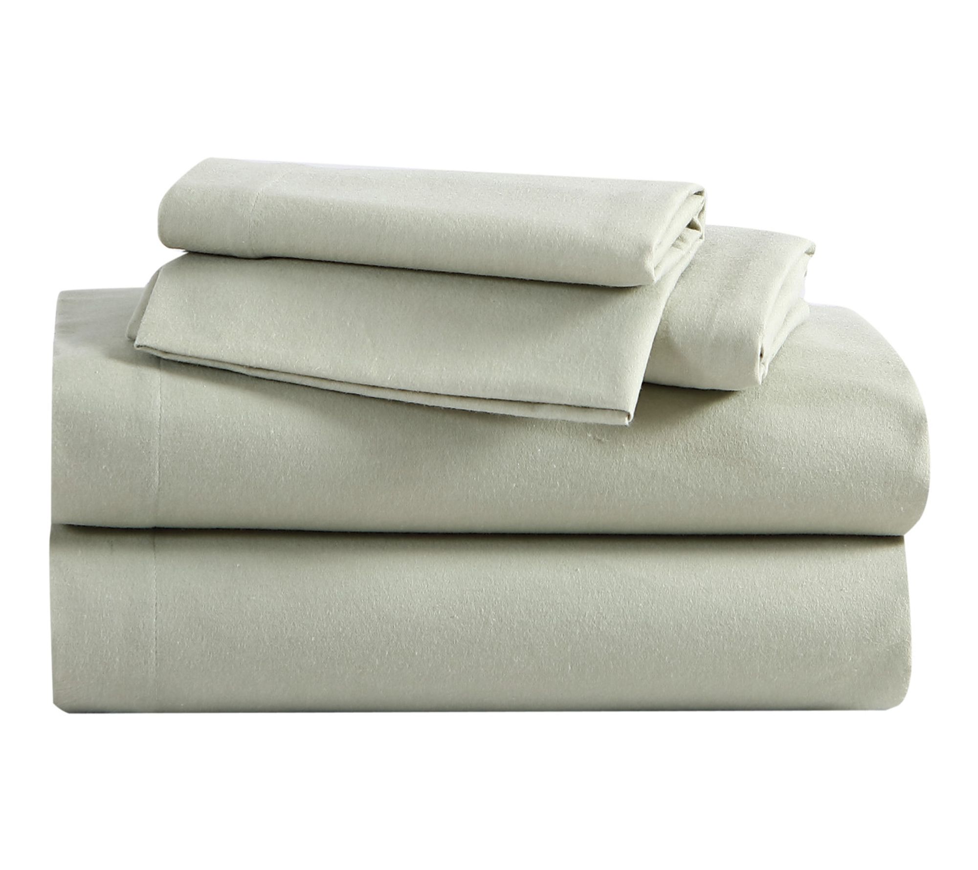 Eddie Bauer Solid Green Cotton King Sheet Set
