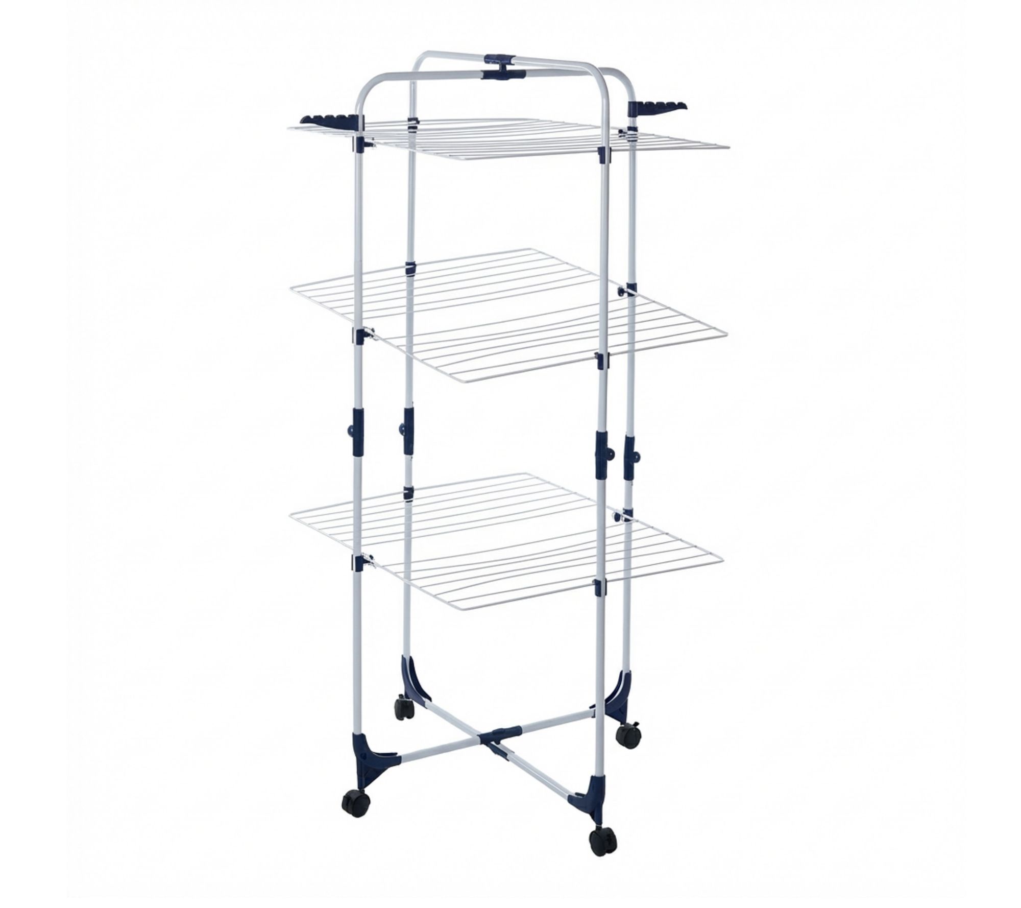 Lavish Home Clothes Drying Rack 3-Tiered Laundry Station