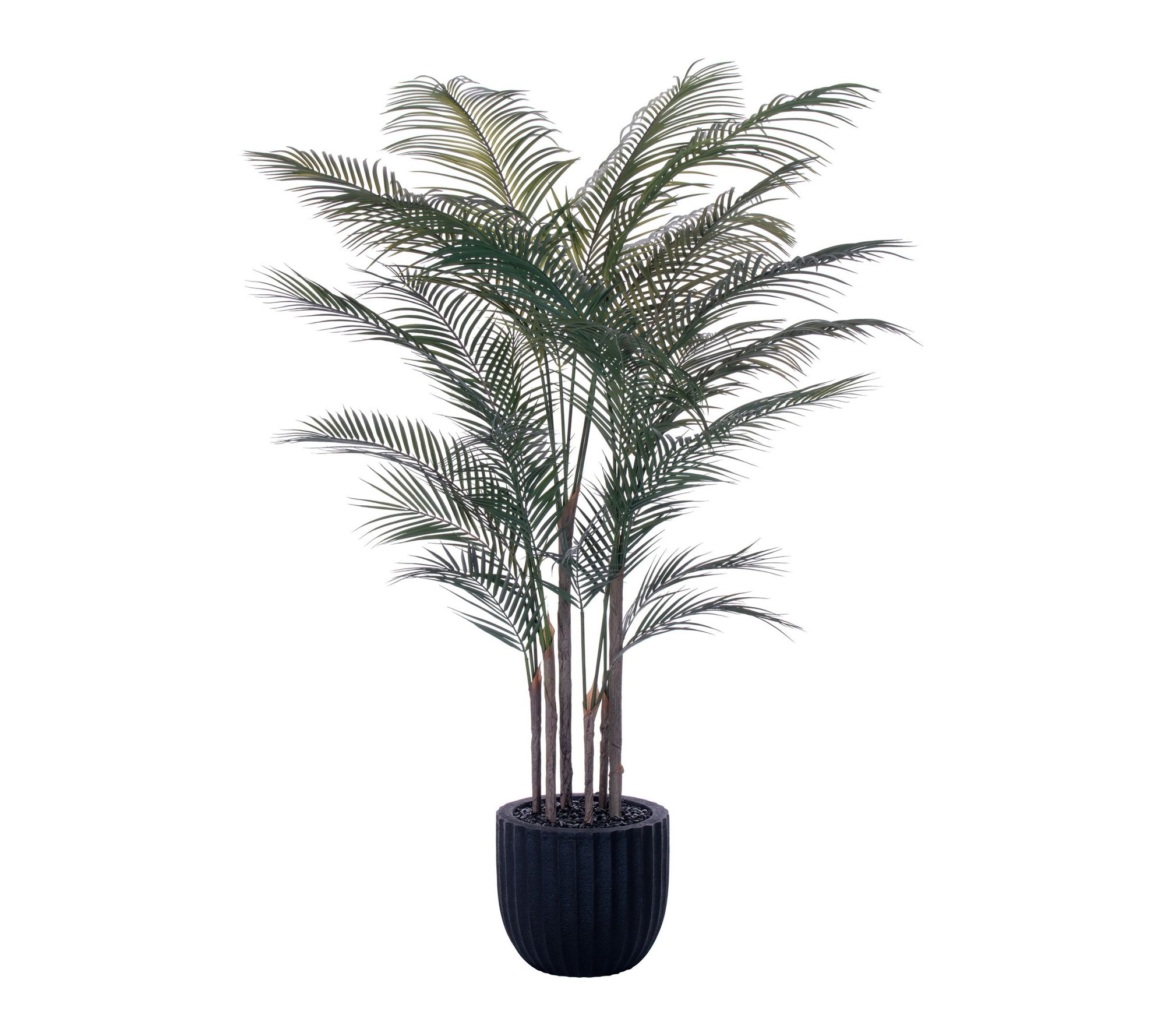 Vickerman 72" Green Areca Palm Potted UV