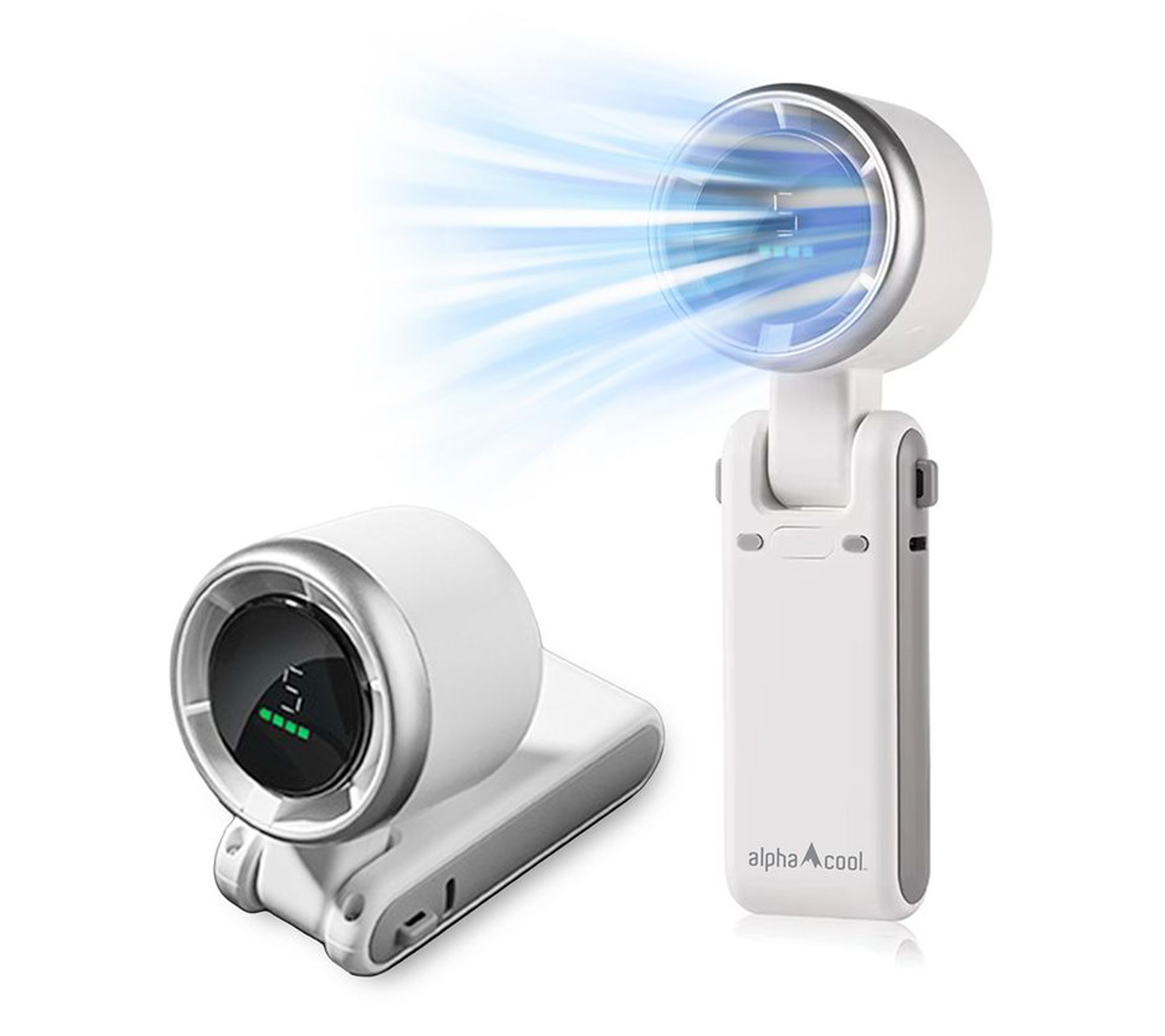  AlphaCool Rechargeable Handheld Fan