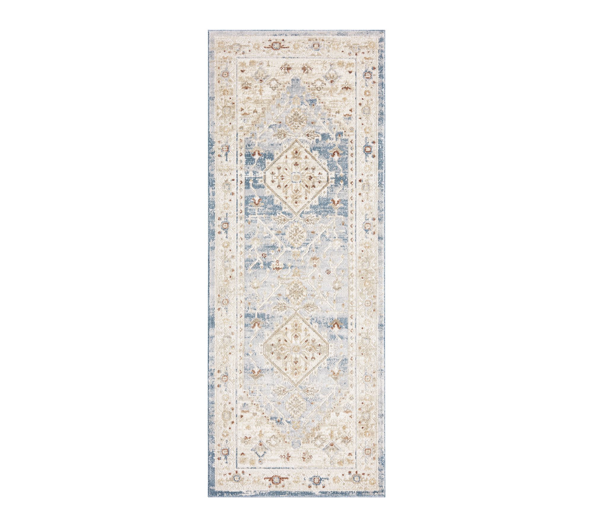 NMNY Mirella Center Medallion 2x7 Runner Rug