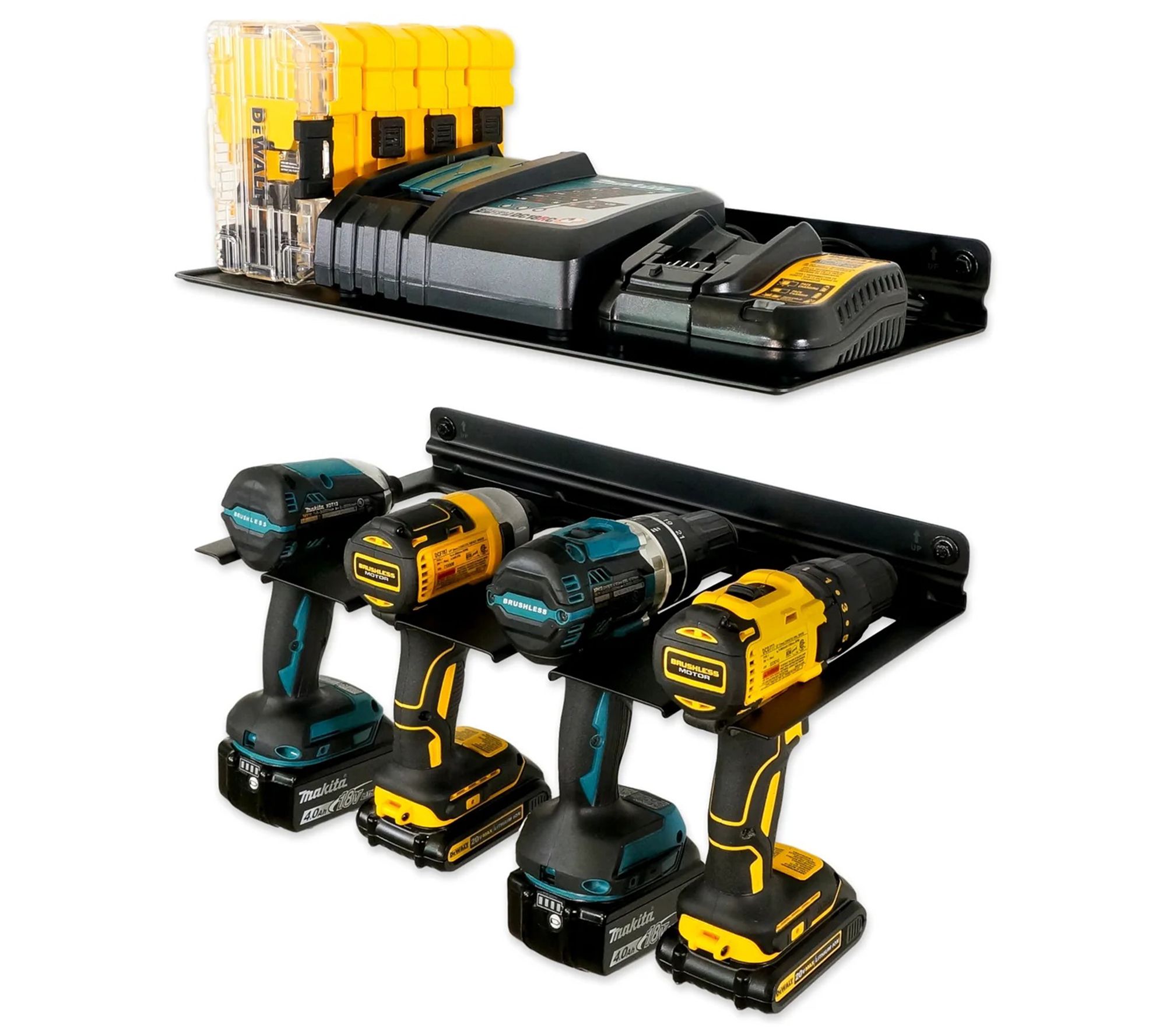 StoreYour E-Drill Power Tool Organizer with Shelf