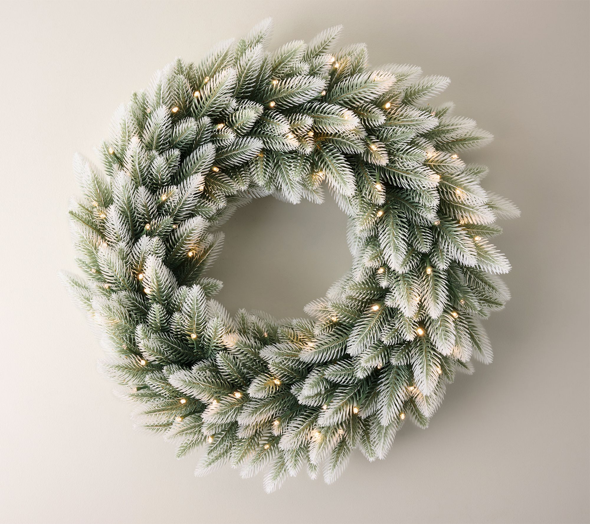 "As Is" Bethlehem Lights Grand Radiance 26" Wreath w/ LEDs
