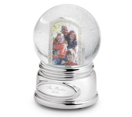 Things Remembered Musical Photo Water Globe — QVC.com