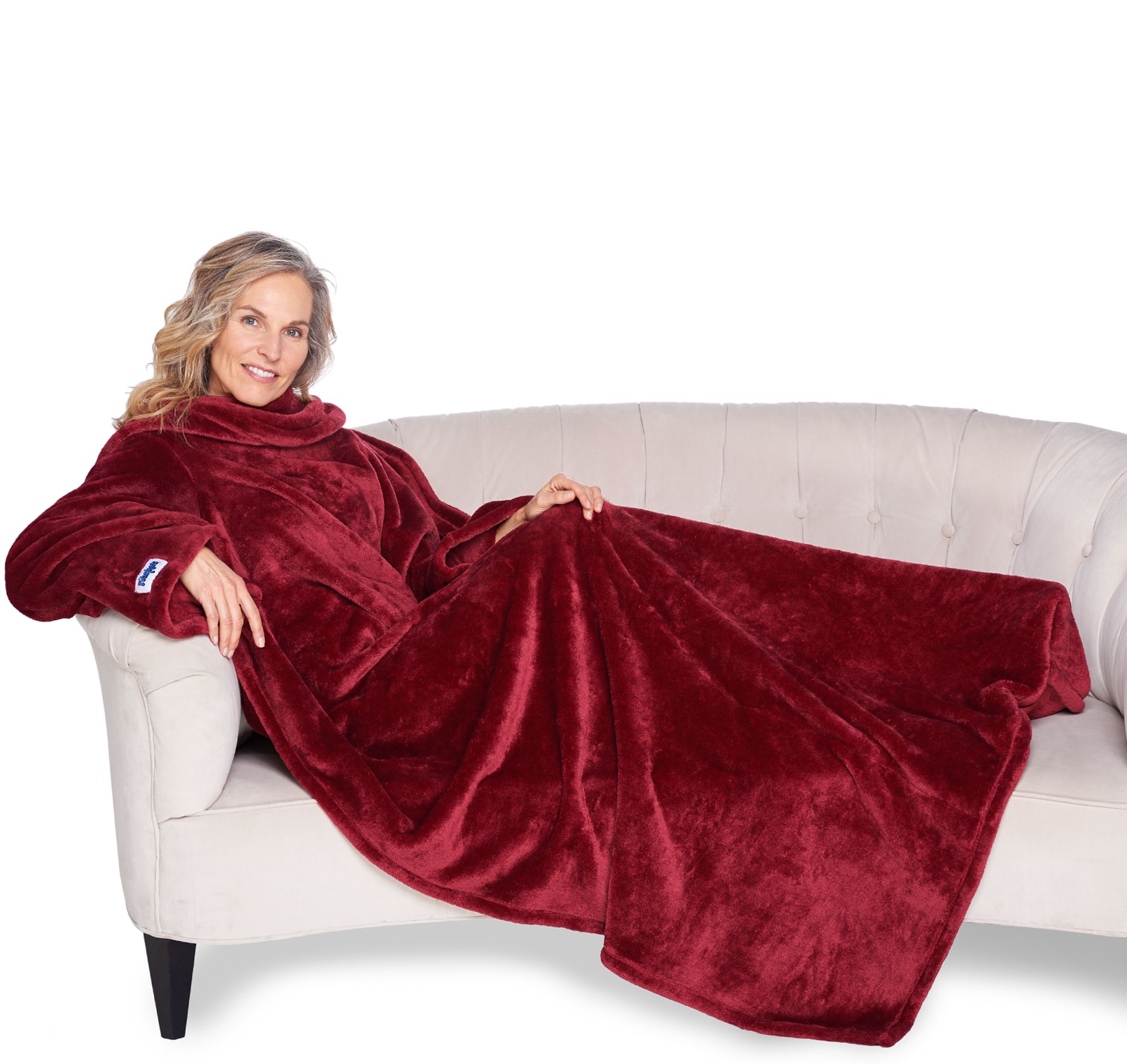 The Ultimate Slanket: The Blanket with Sleeves - Page 1 — QVC.com