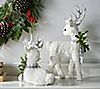 Set of 2 Deer with Ribbon Embellishments by Valerie, 1 of 1