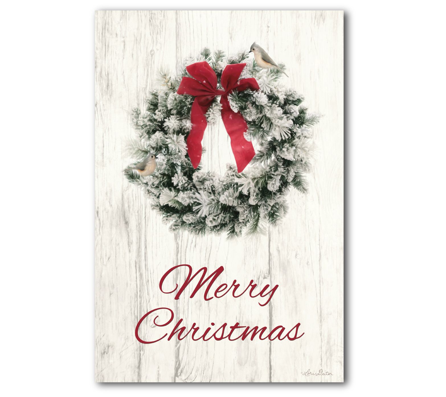 Courtside Market Merry Christmas 2 18x26 Canvas