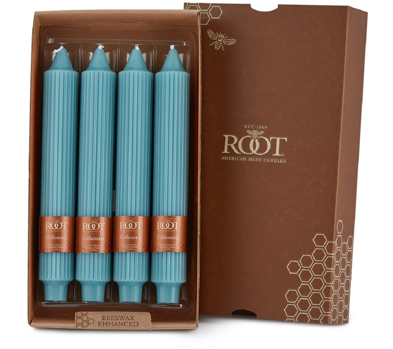 ROOT 9 in Grecian Collenette Tapers