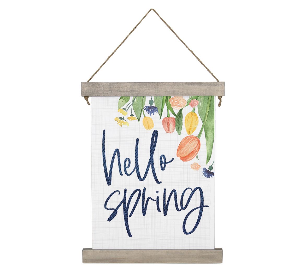 Sincere Surroundings 28" Hello Spring, HangingCanvas