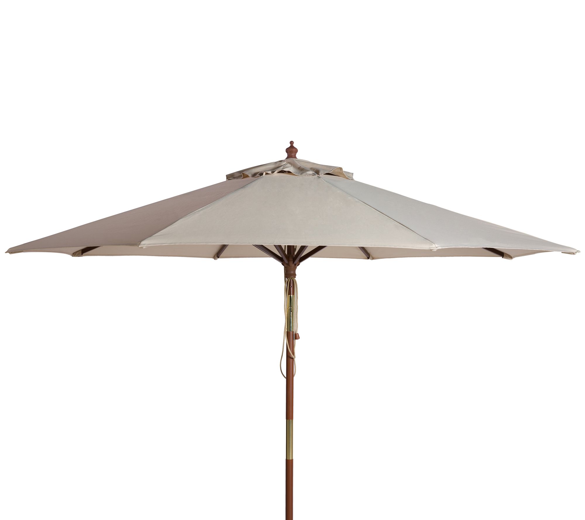 Safavieh Cannes 9' Wooden Outdoor Umbrella
