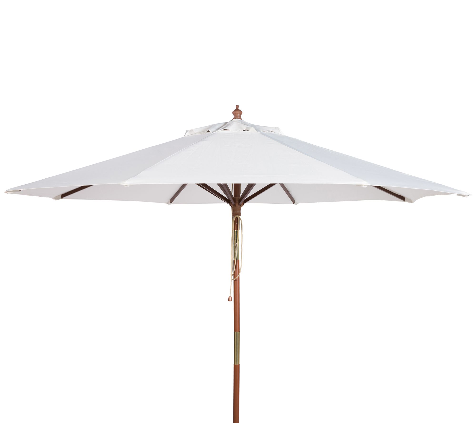 Safavieh Cannes 9' Wooden Outdoor Umbrella