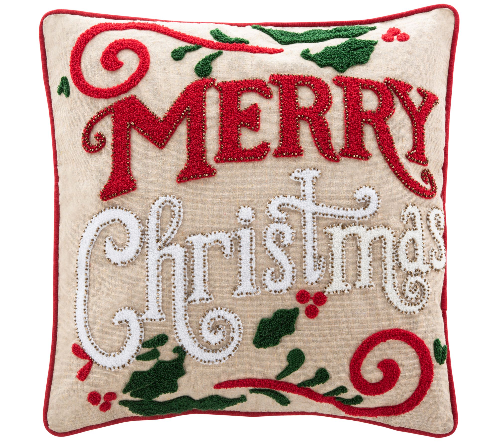 Safavieh Merry Christmas Pillow