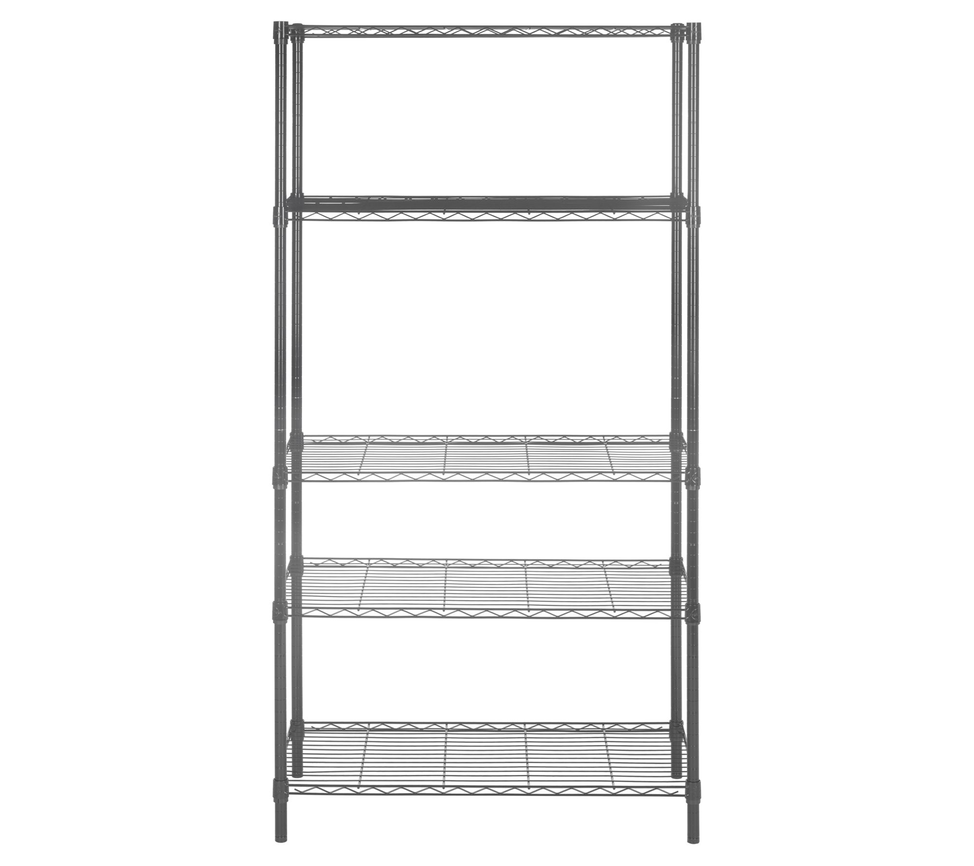 Safavieh Ceasar 5-Tier Steel Wire Adjustable Rack - QVC.com