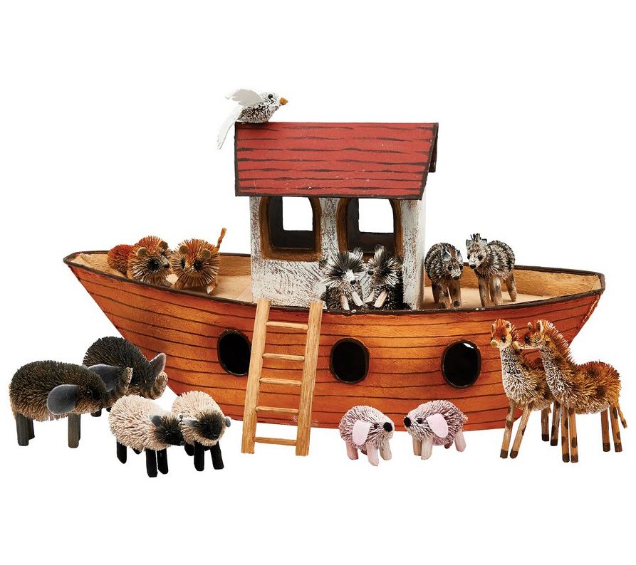 Gallerie II Noah's Ark Set of 16 - QVC.com