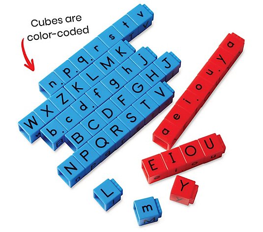 hand2mind Reading Rods Sentence Construction Cubes