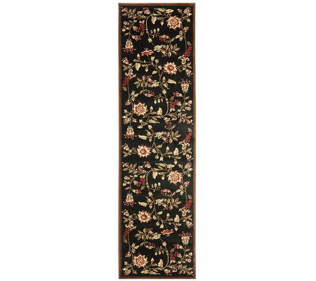 Lyndhurst Floral Swirl Power Loomed 2'3" x 12'Runner