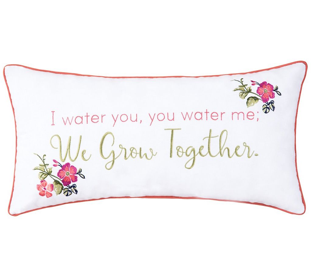 C&F Home We Grow Together Pillow