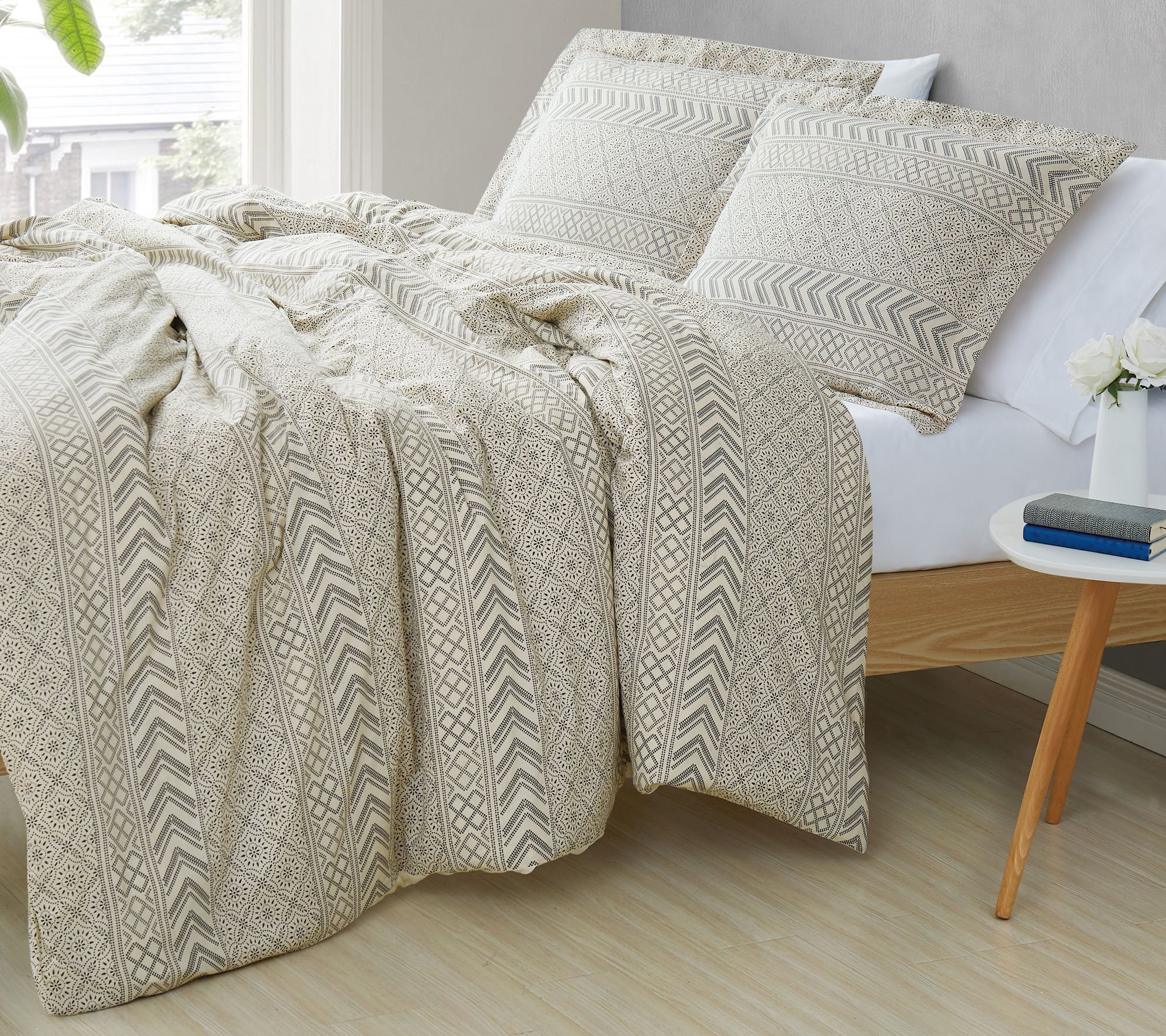 Brooklyn Loom Chase King Duvet Cover Set