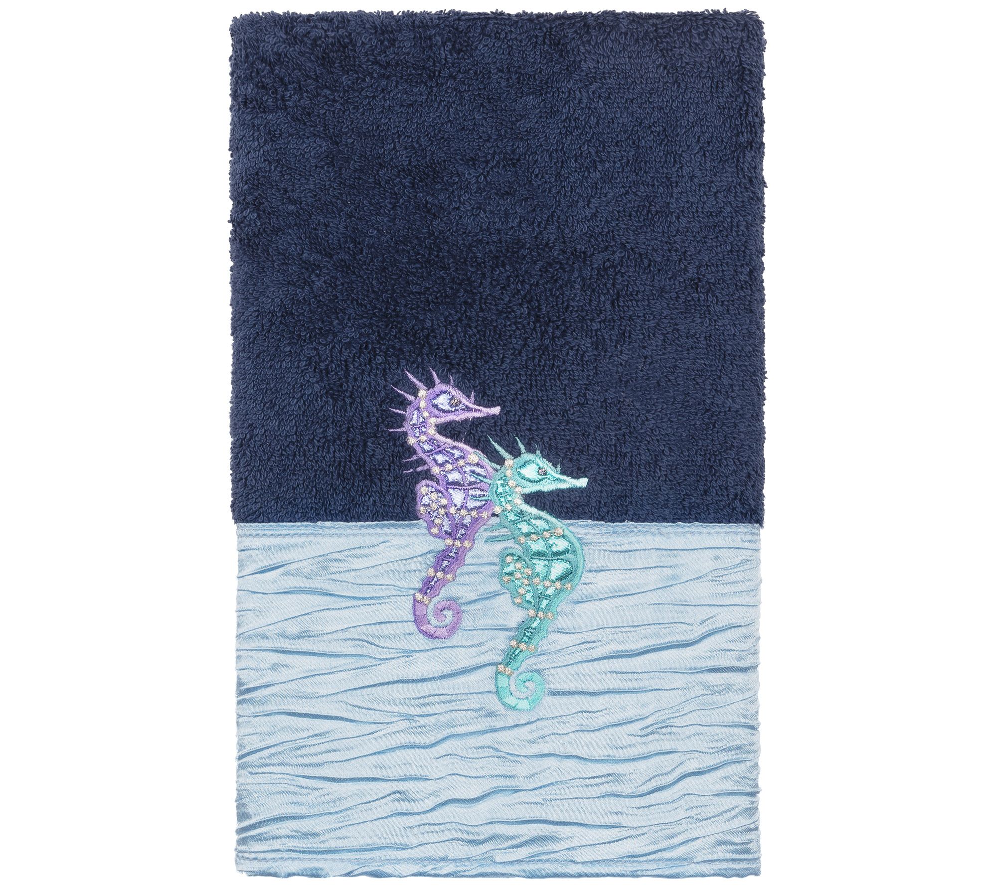 Linum Home Textiles Sofia Embellished Hand Towel