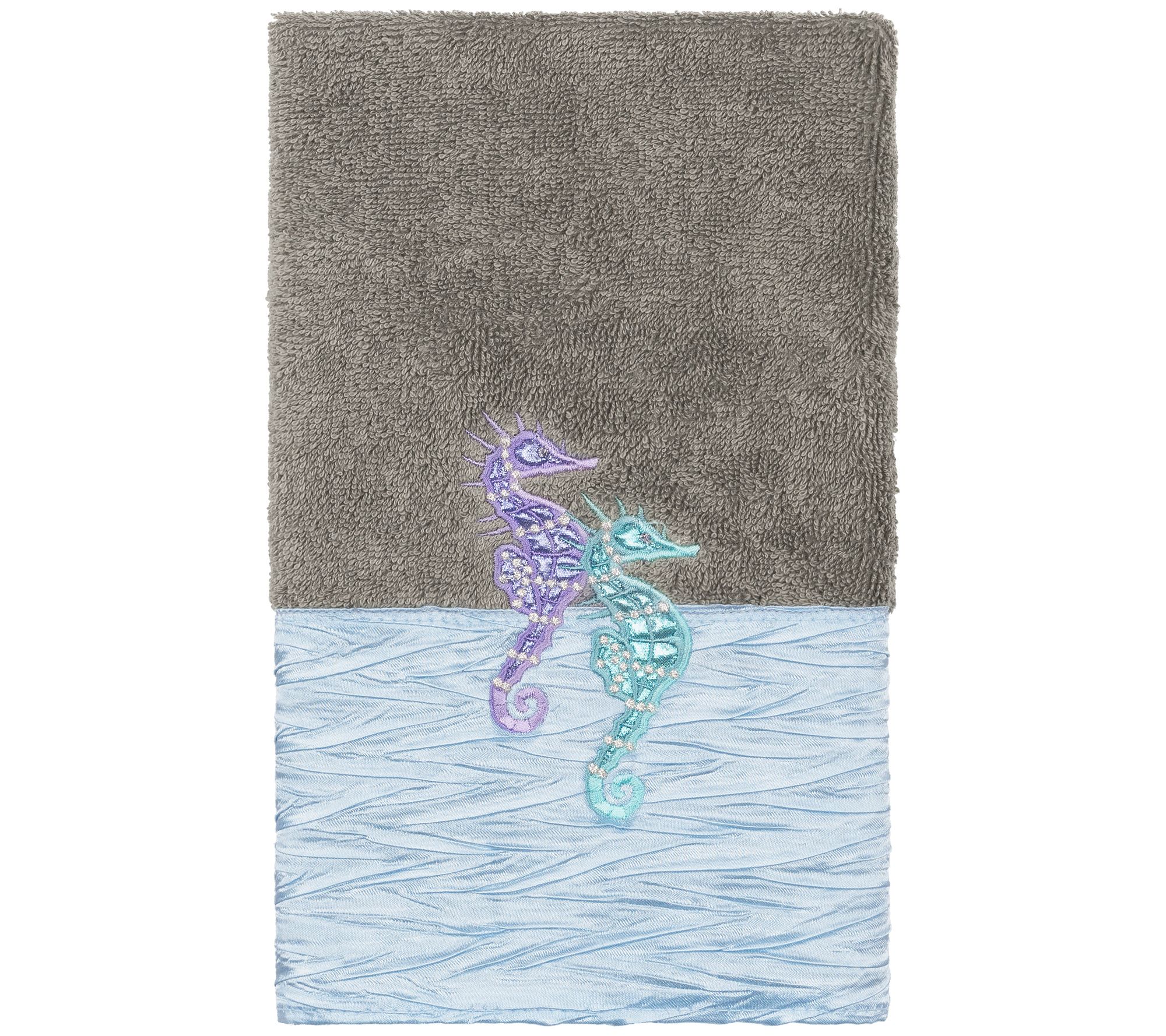 Linum Home Textiles Sofia Embellished Hand Towel