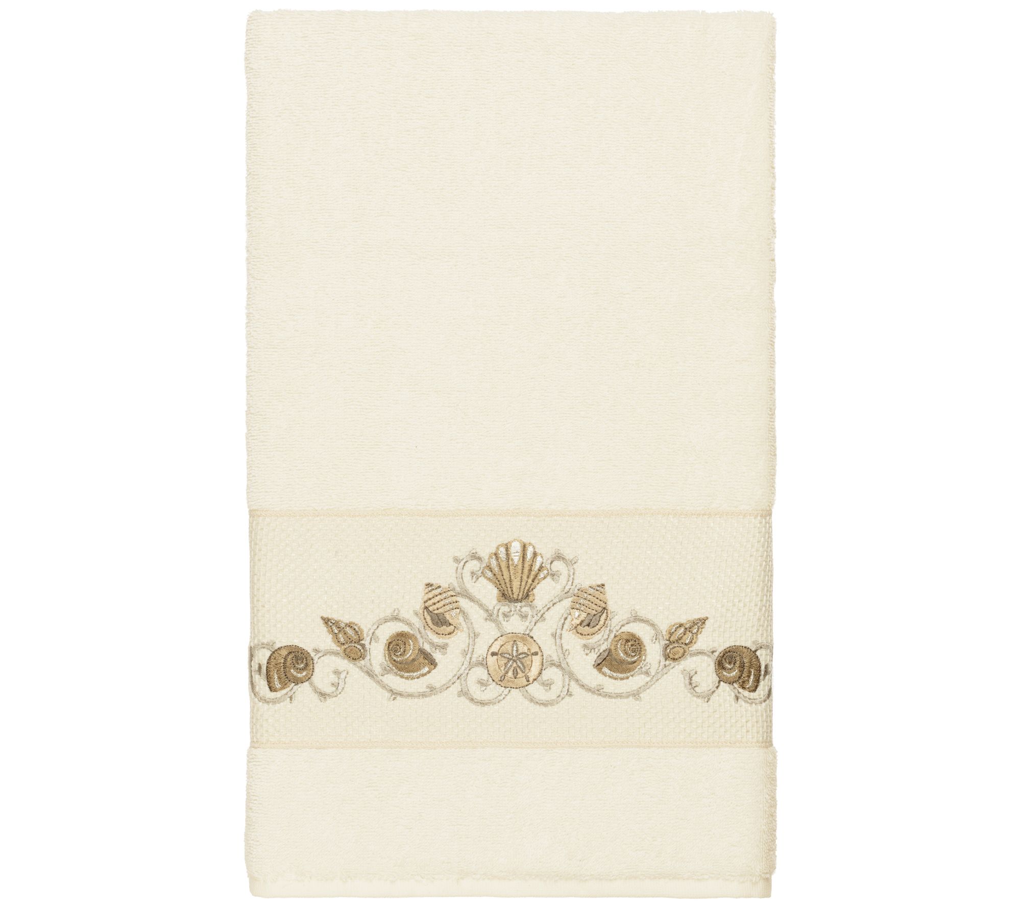 Linum Home Textiles Bella Embellished Bath Towel