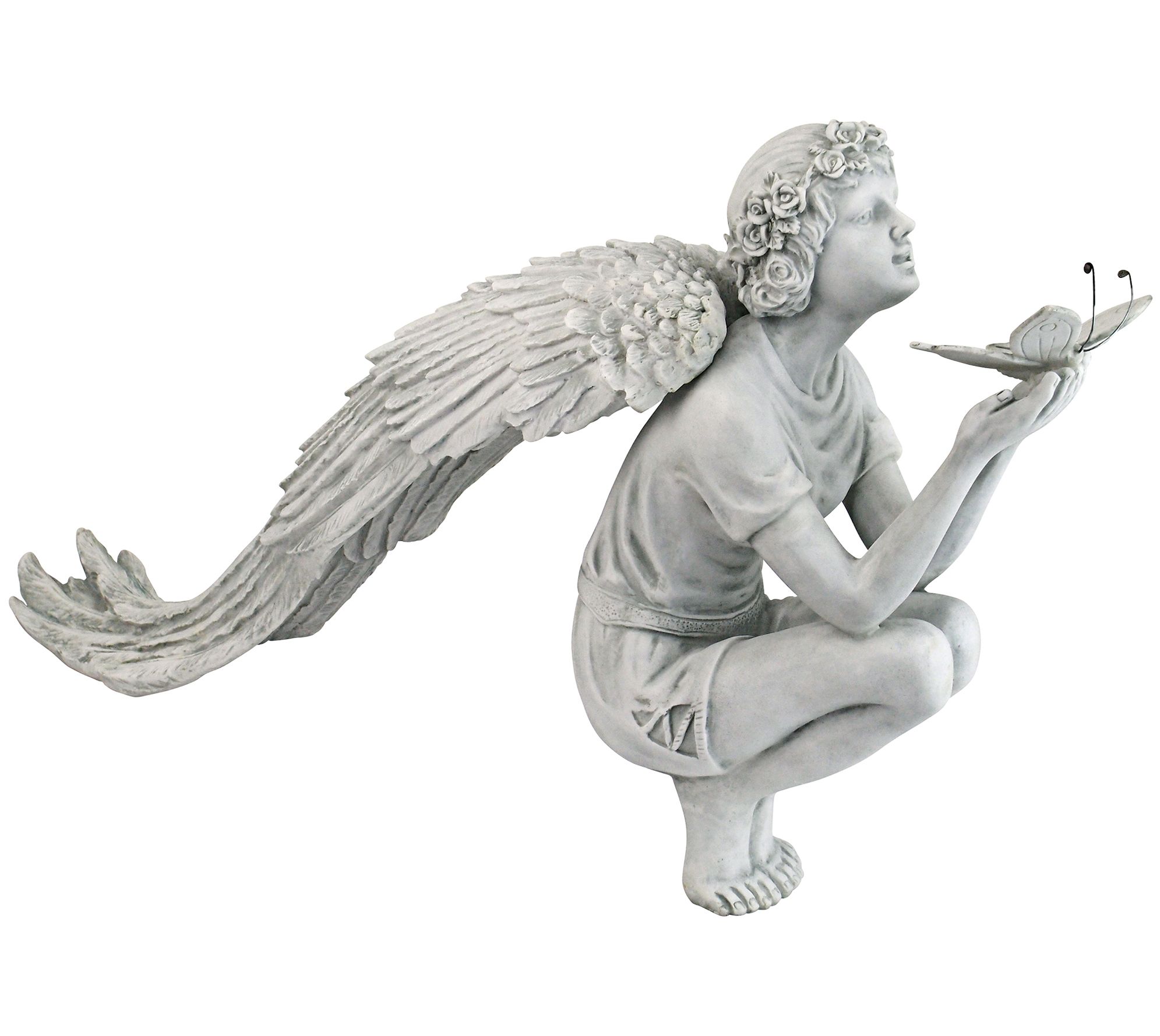 Design Toscano Heavenly Offering Cherub Garden Statue