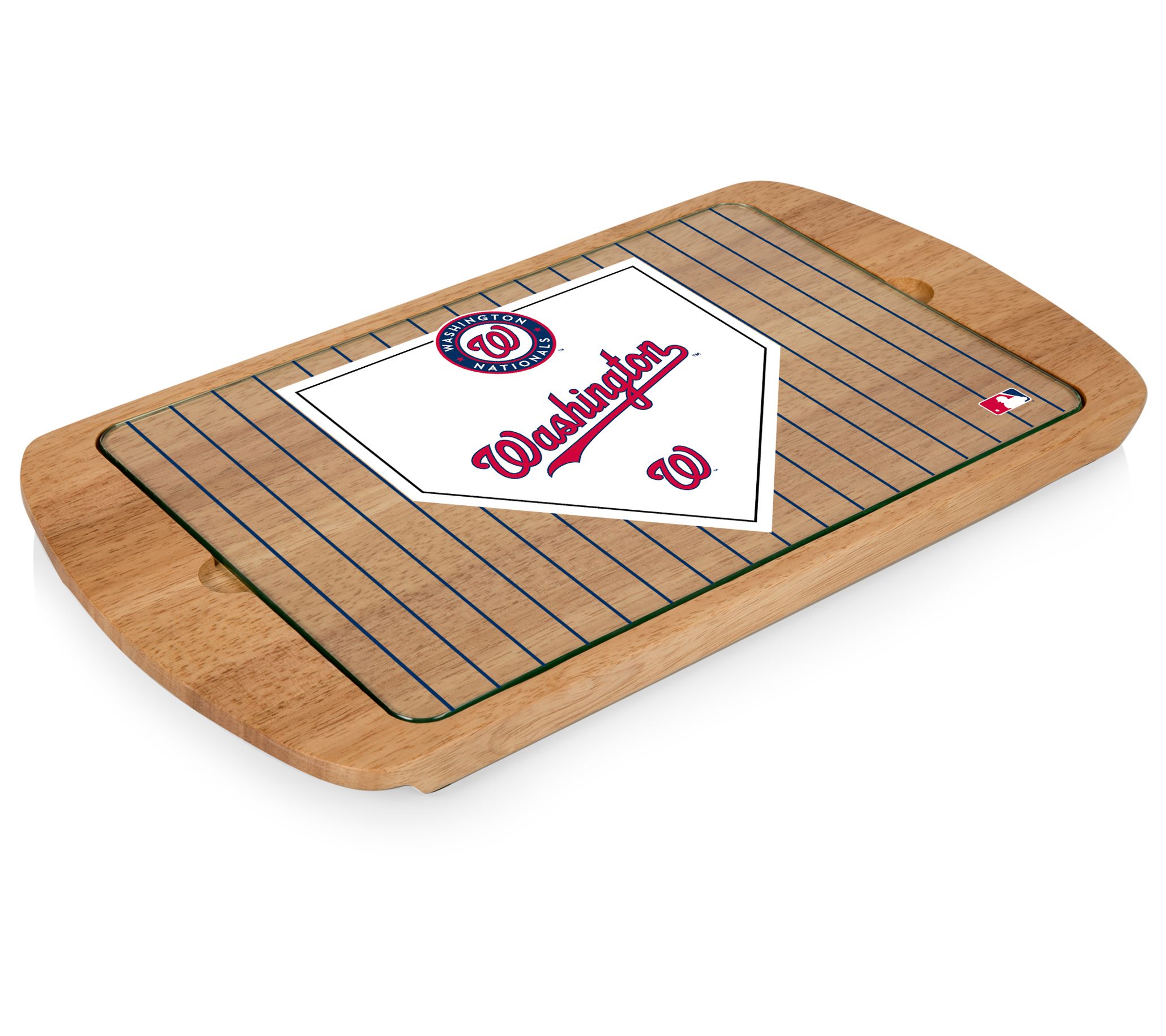 Oniva MLB Billboard Glass Top Serving Tray