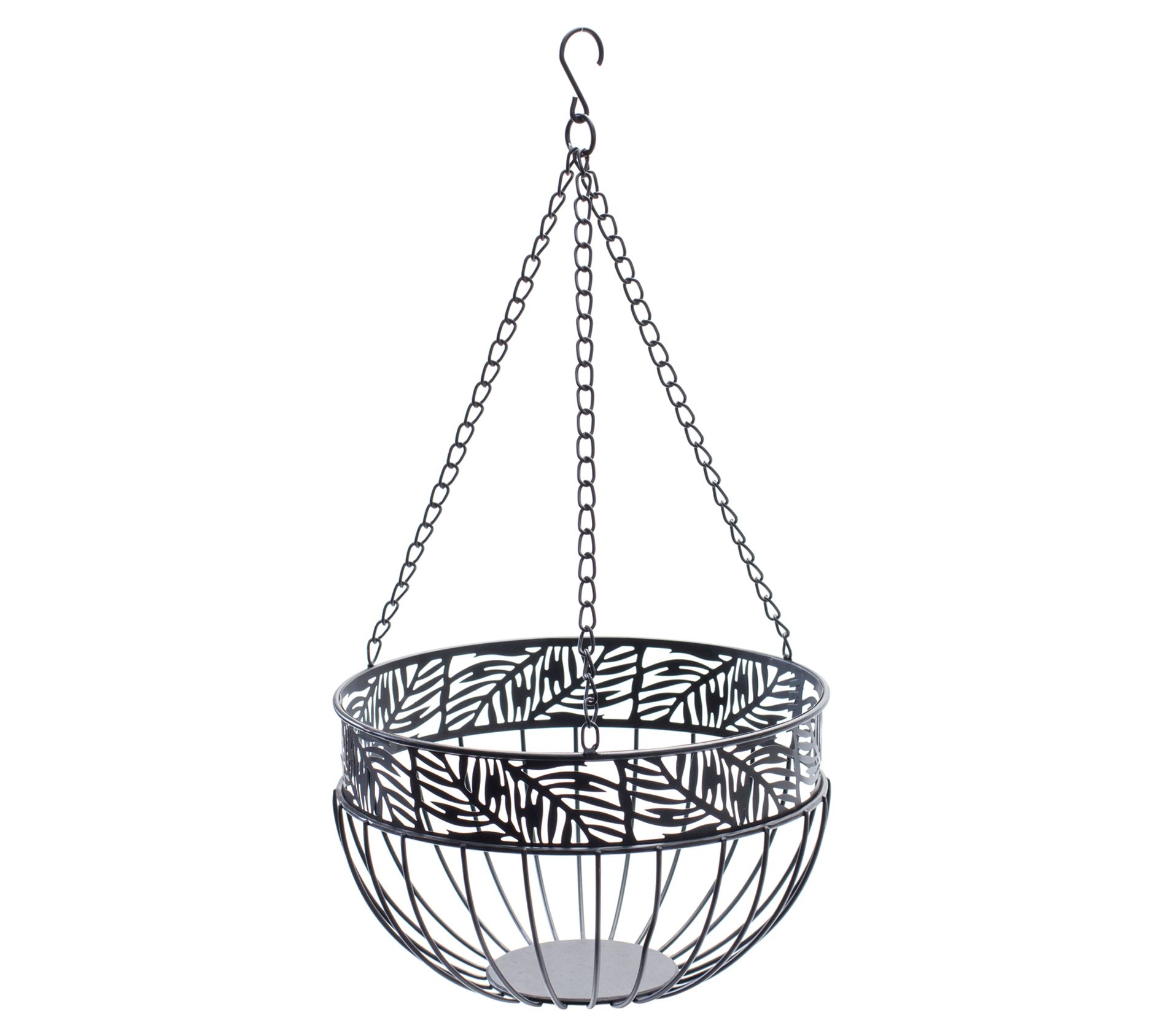 Melrose Hanging Metal Basket Planter Set of Two