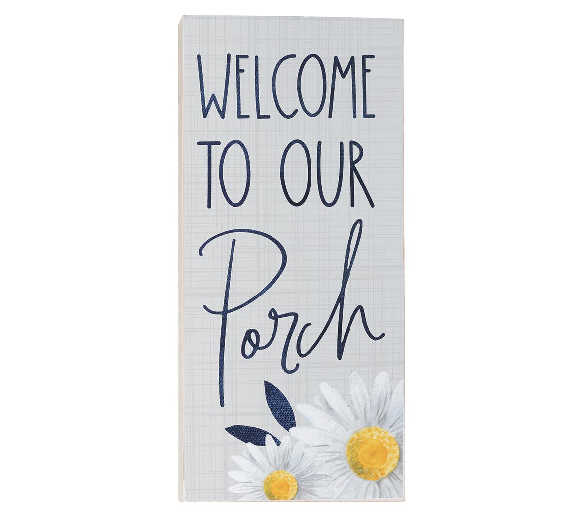 Sincere Surroundings 12" Welcome Porch Daisy Inpire Board