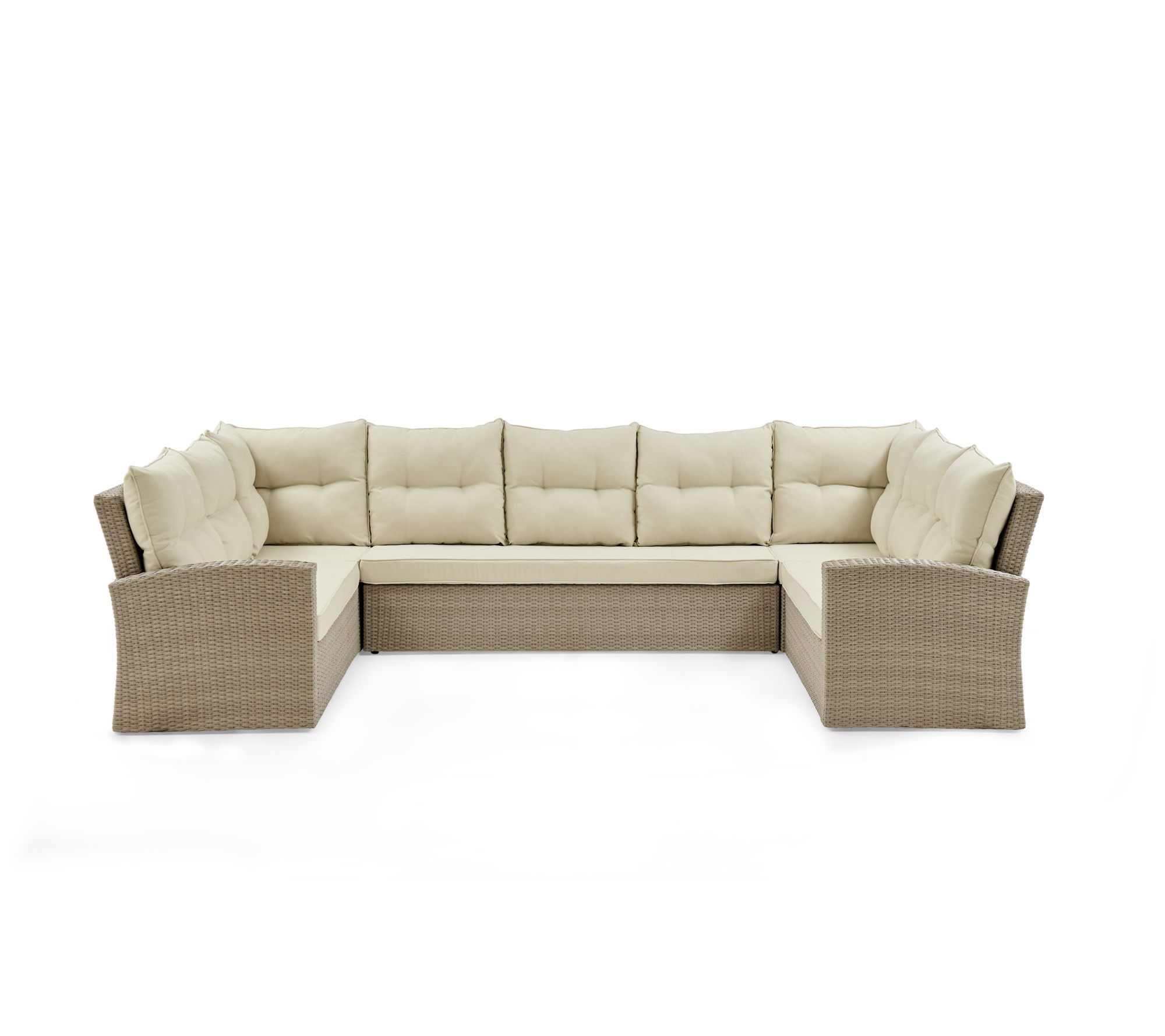 Alaterre Furniture Canaan Horseshoe Sectional Sofa