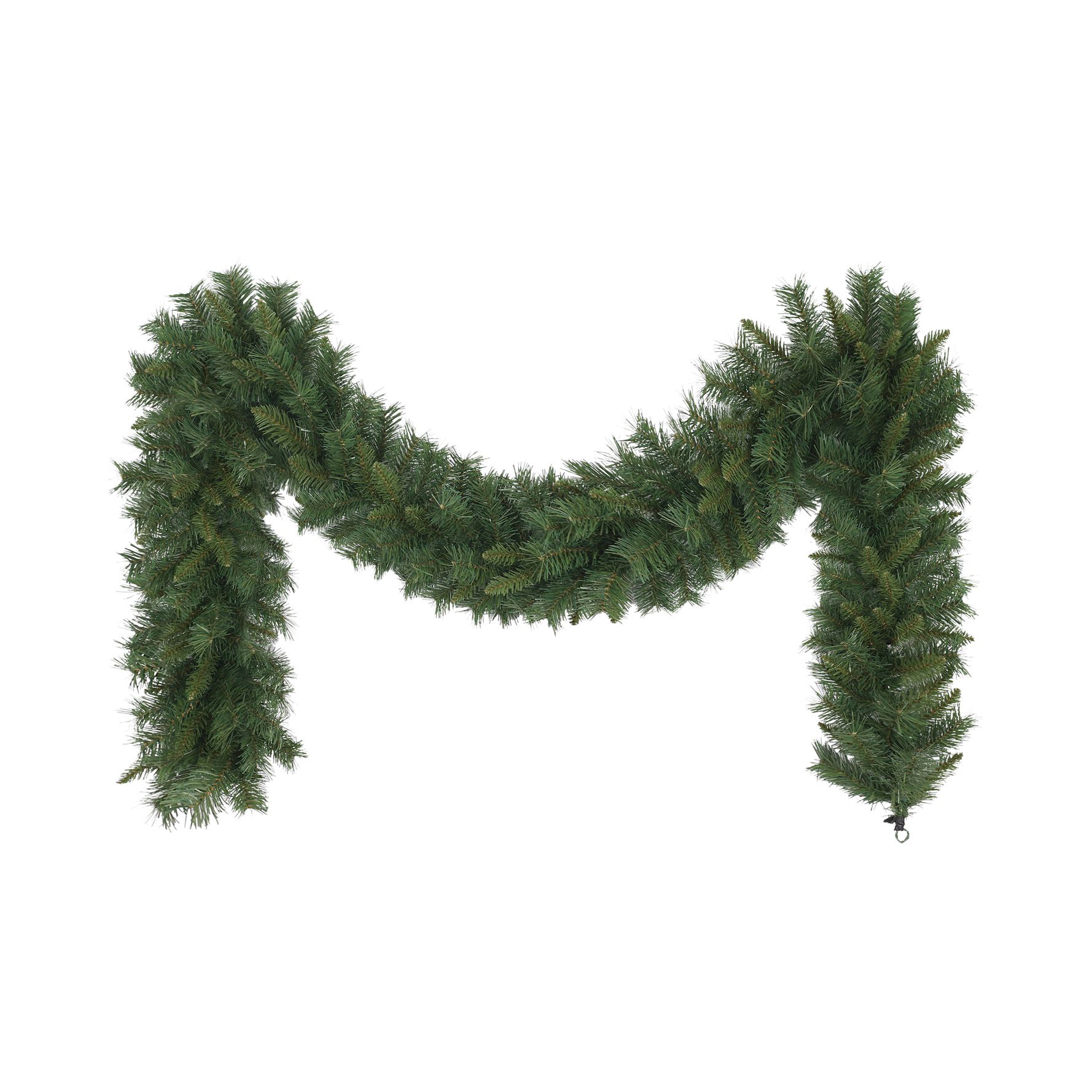 Puleo 9' x 10" Round Valley Pine Garland 220 Tips