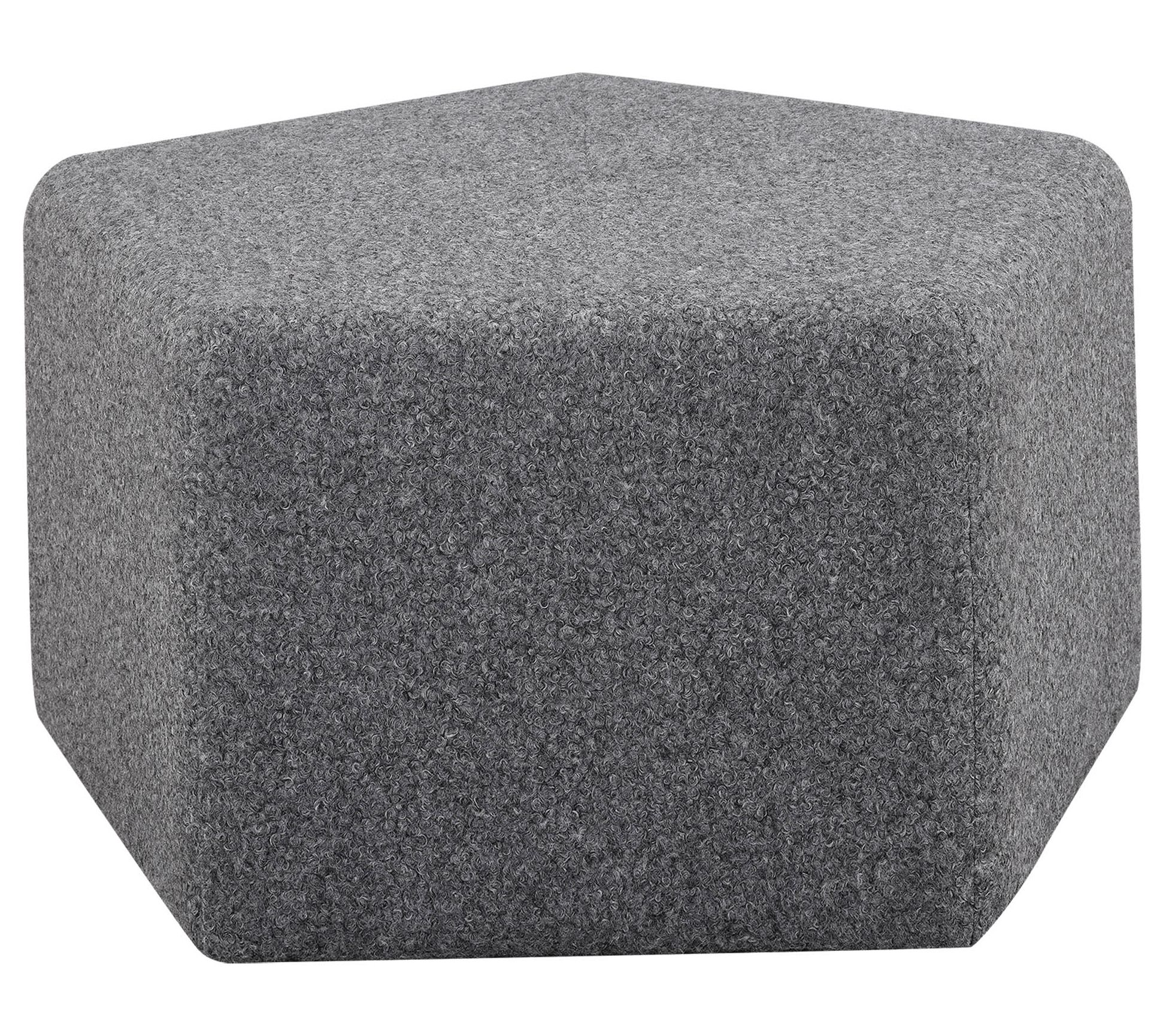 Lifestyle Solutions Garren Pentagon Ottoman